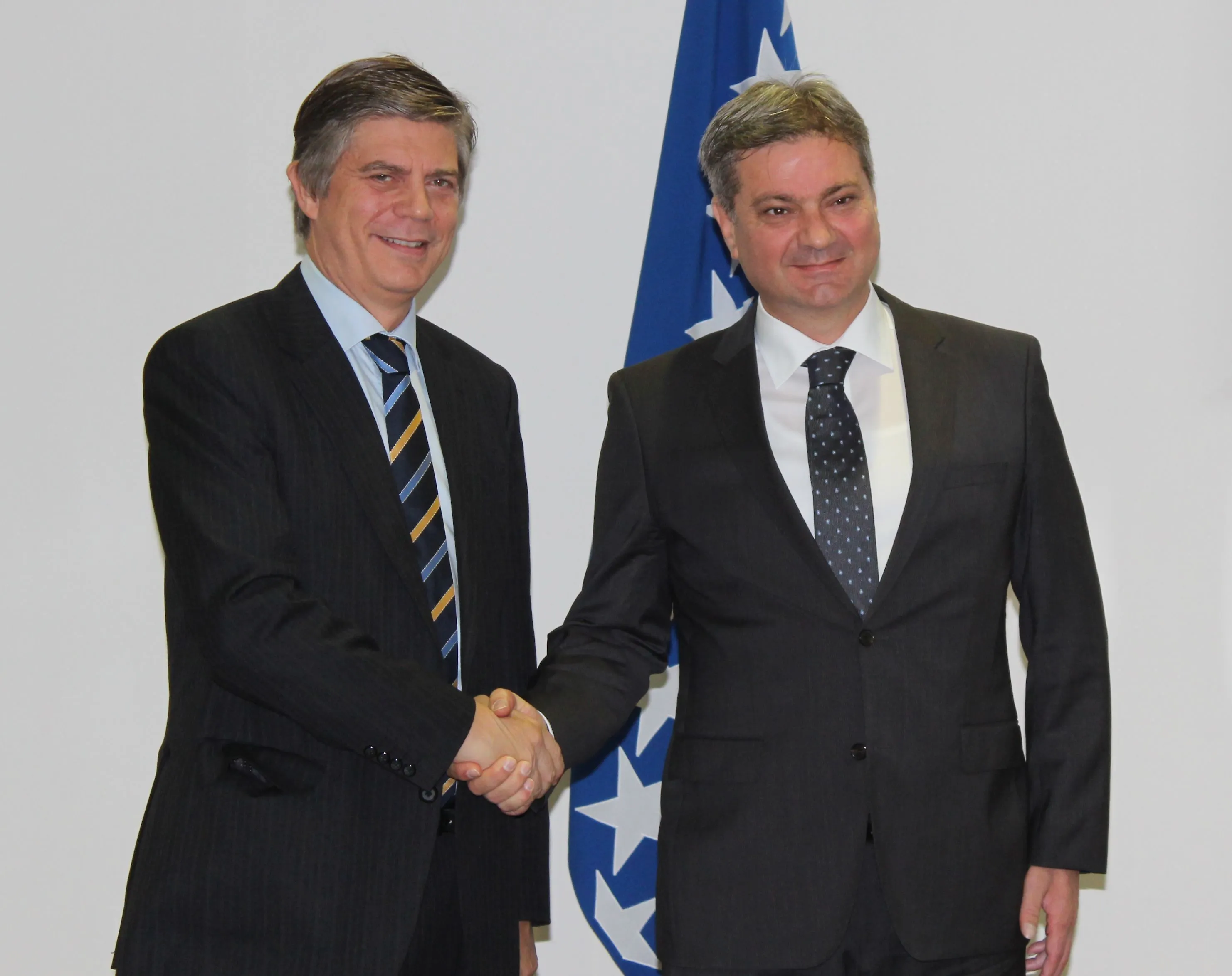 Chairman Zvizdić Receives Head of EU Delegation Wigmark 
(AUDIO)
