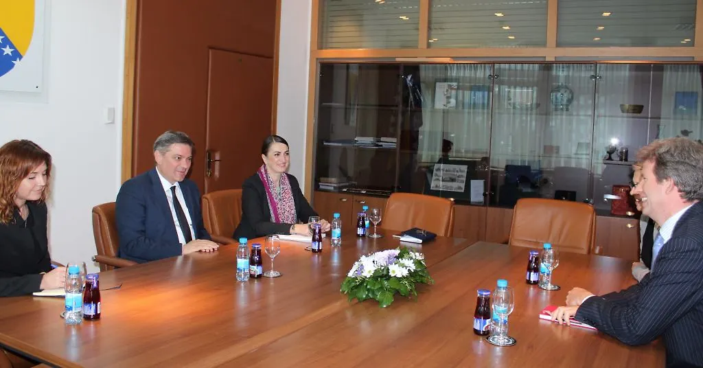 Predsjedavajući Zvizdić s ambasadorom Fergusonom