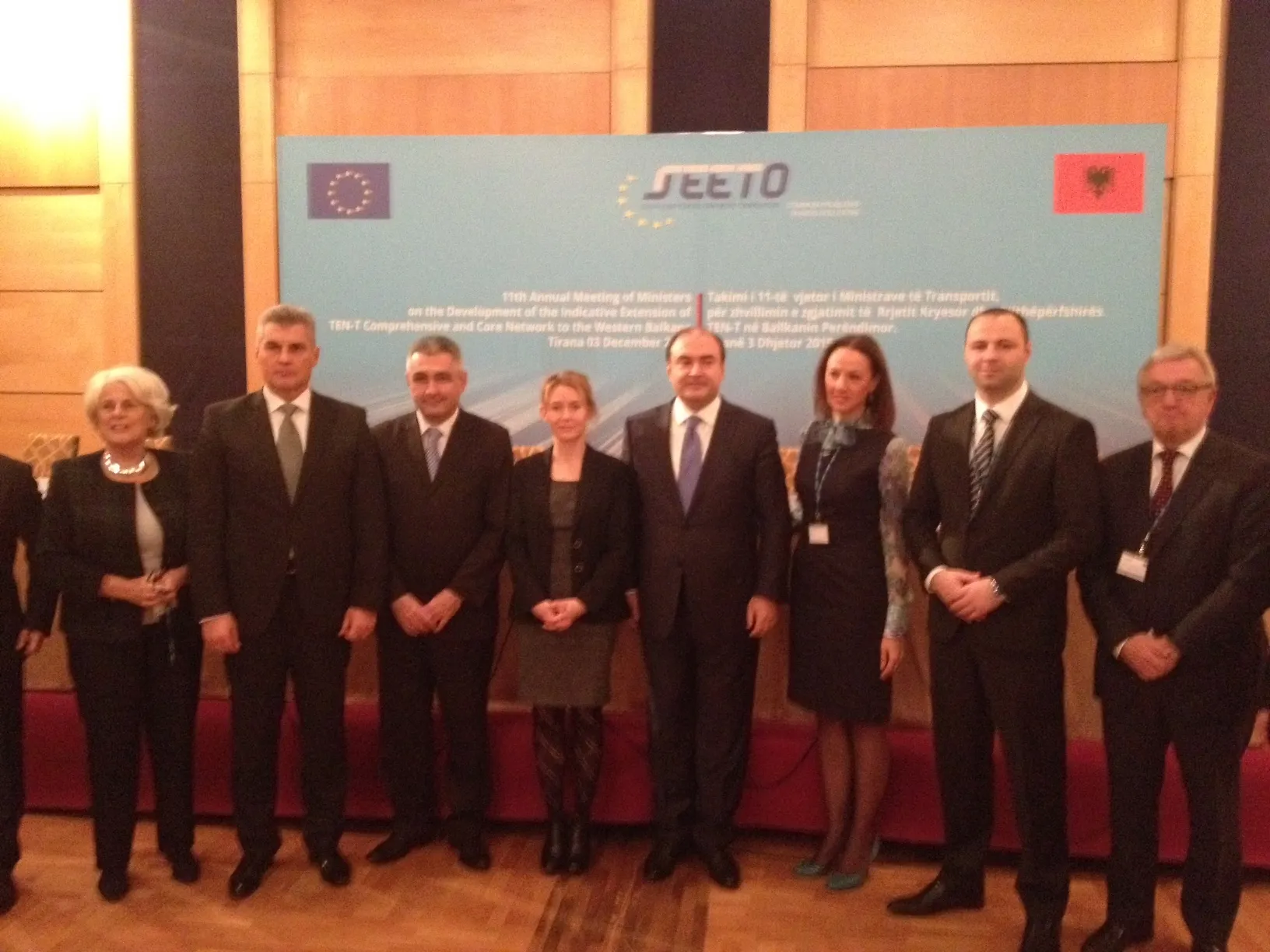 
Министар комуникација и транспорта Босне и Херцеговине, Славко Матановић, учествовао је на 11. годишњем састанку министара транспорта југоисточне Европе одржаном у Тирани
