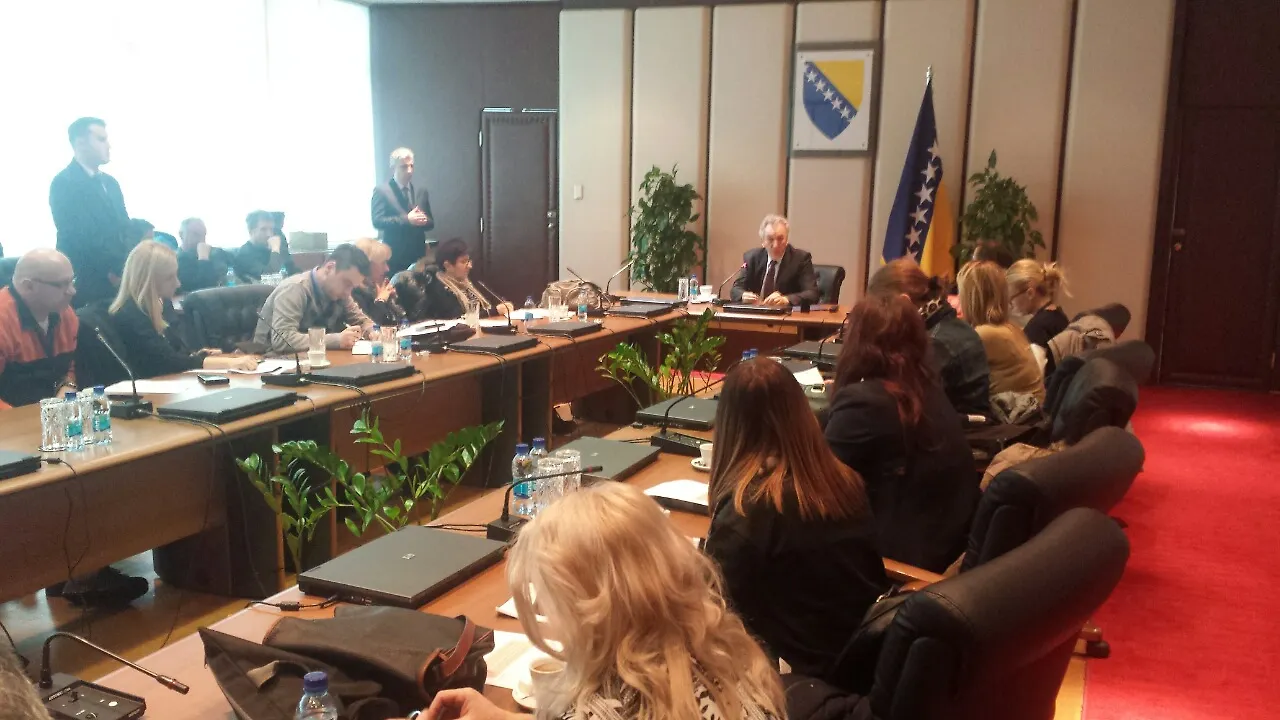 Новогодишња конференција за новинаре министра Шаровића (АУДИО)