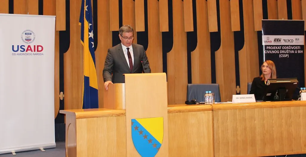 Predsjedavajući Zvizdić na konferenciji „Zvono za promjene“ u organizaciji CPCD-a i USAID-a
