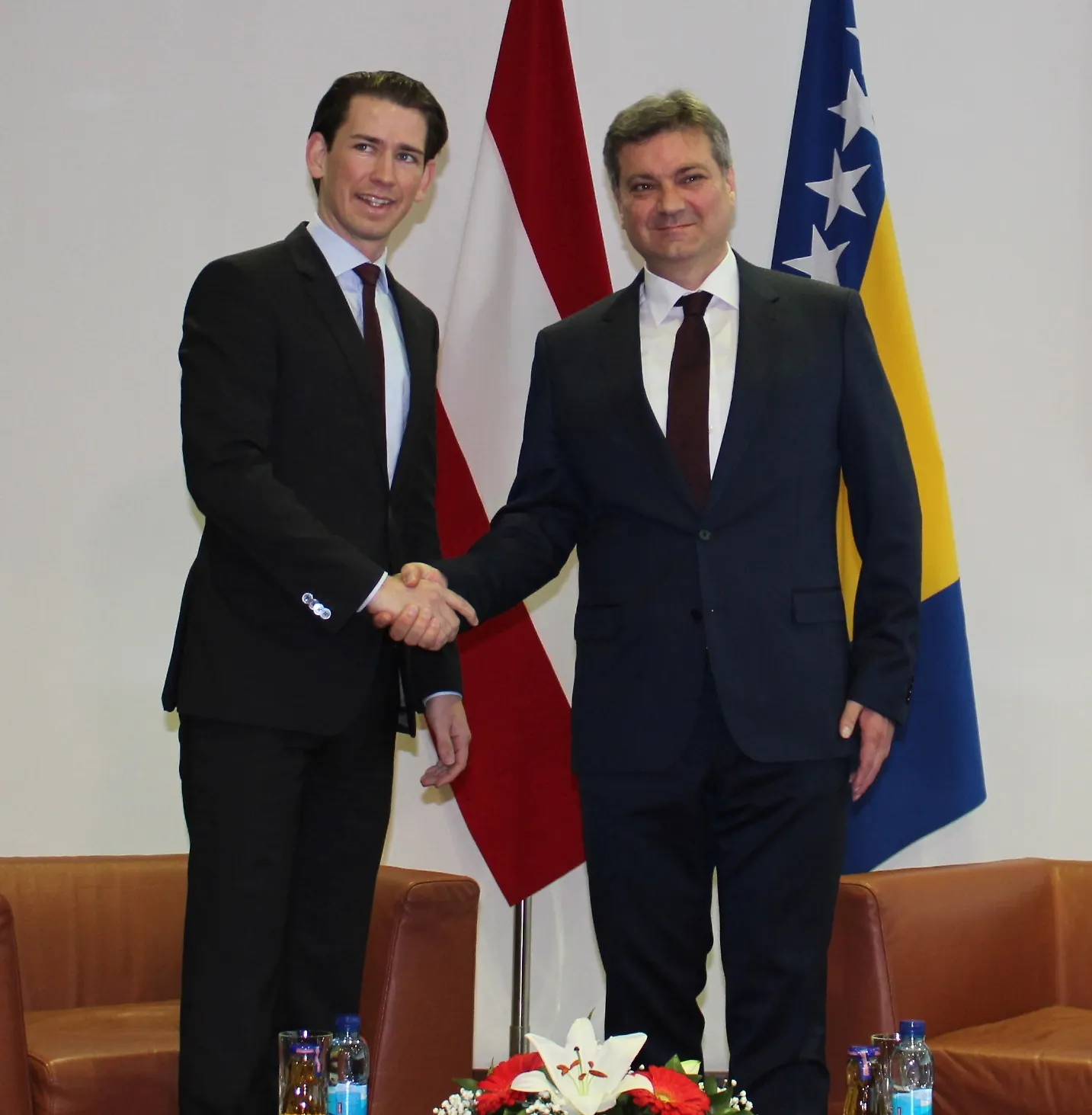 Zvizdić – Kurz: Thankfulness to Austria for Continuous Support