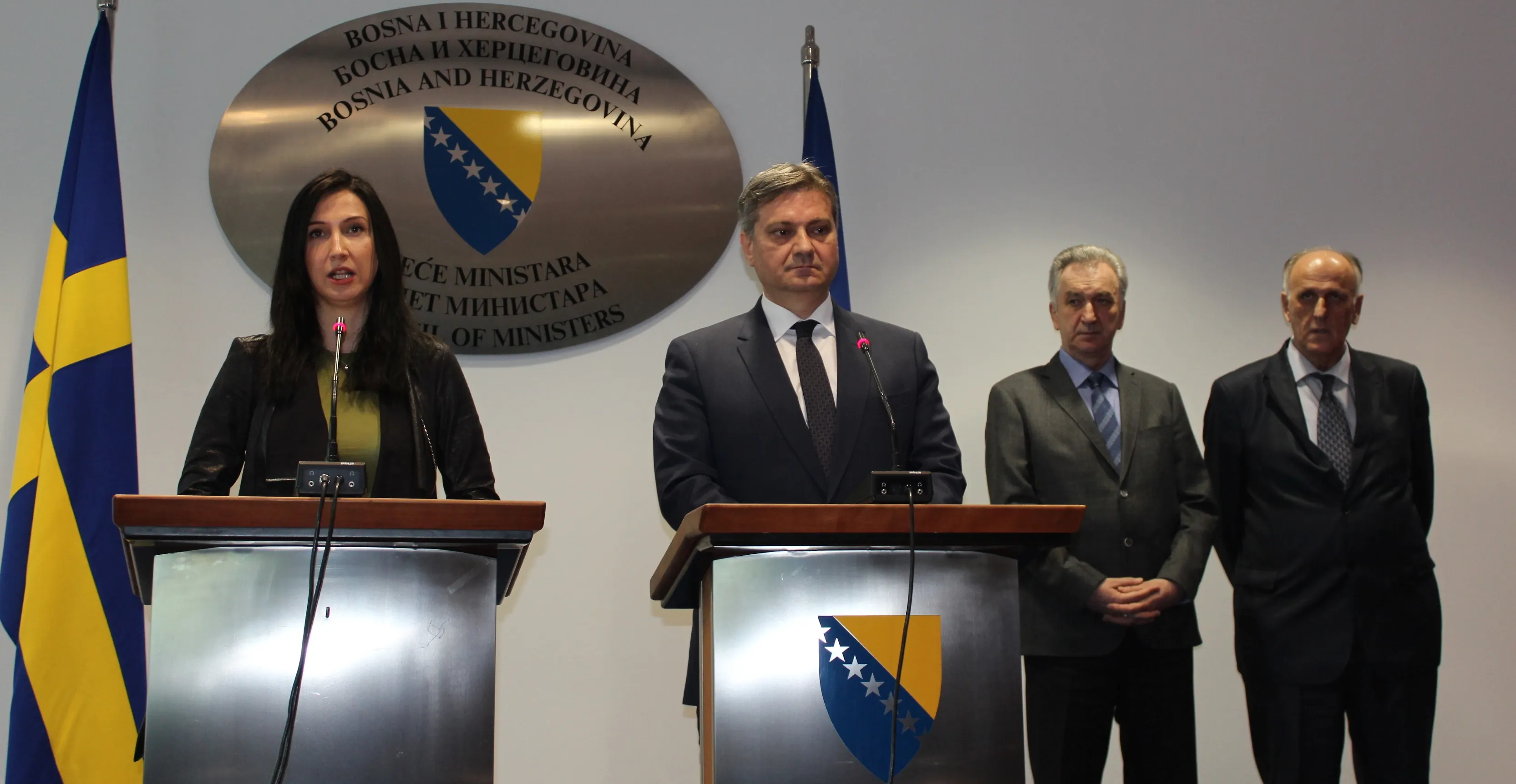 Predsjedavajući Zvizdić primio švedsku ministricu Hadžialić  (AUDIO)
