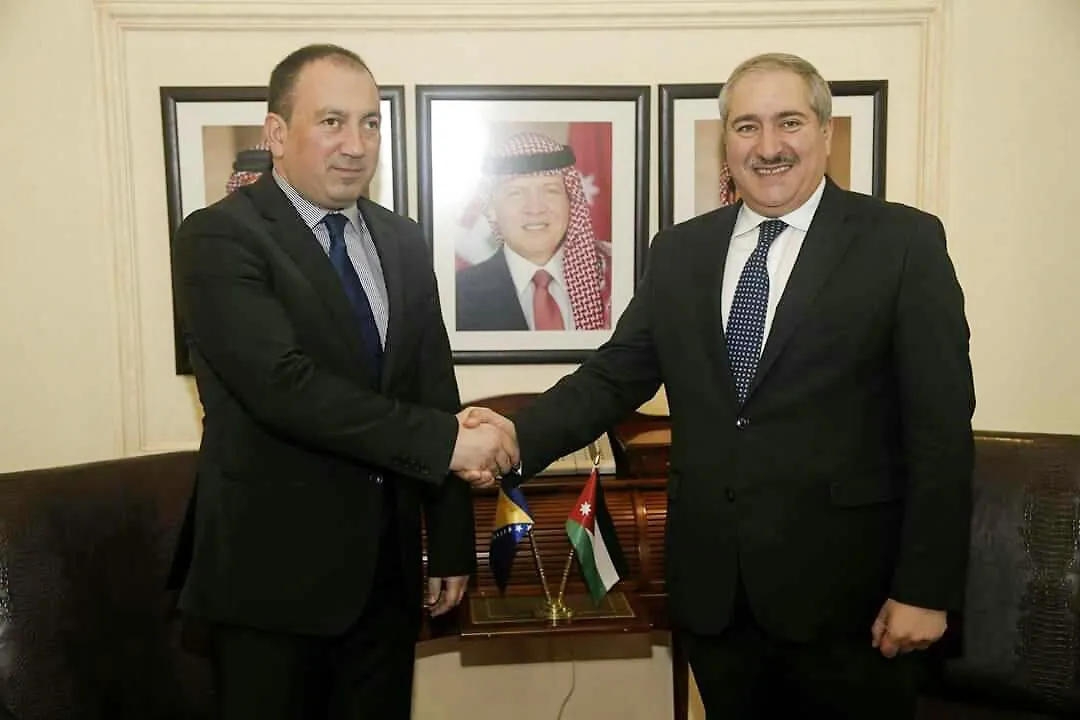 Ministar vanjskih poslova Bosne i Hercegovine Igor Crnadak boravi u zvaničnoj posjeti Hašemitskoj Kraljevini Jordan