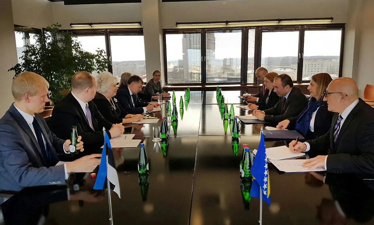 Министар иностраних послова Босне и Херцеговине Игор Црнадак боравио у званичној посјети Републици Естонији