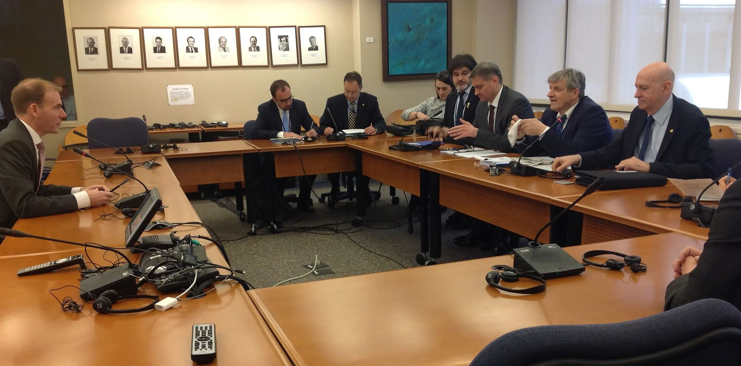 Chairman Zvizdić in Washington,, D.C. with IMF Officials