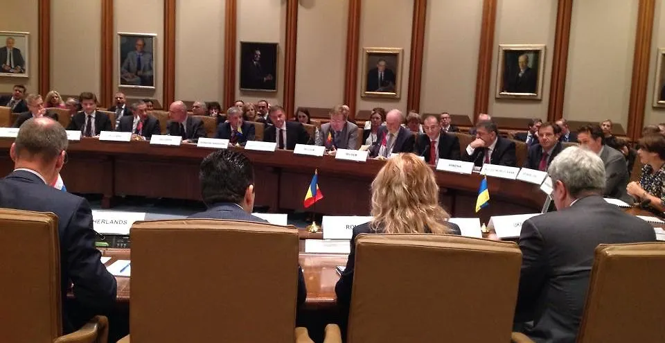 Chairman Zvizdić with Dutch Constituency of IMF and WB in Washington, D.C.