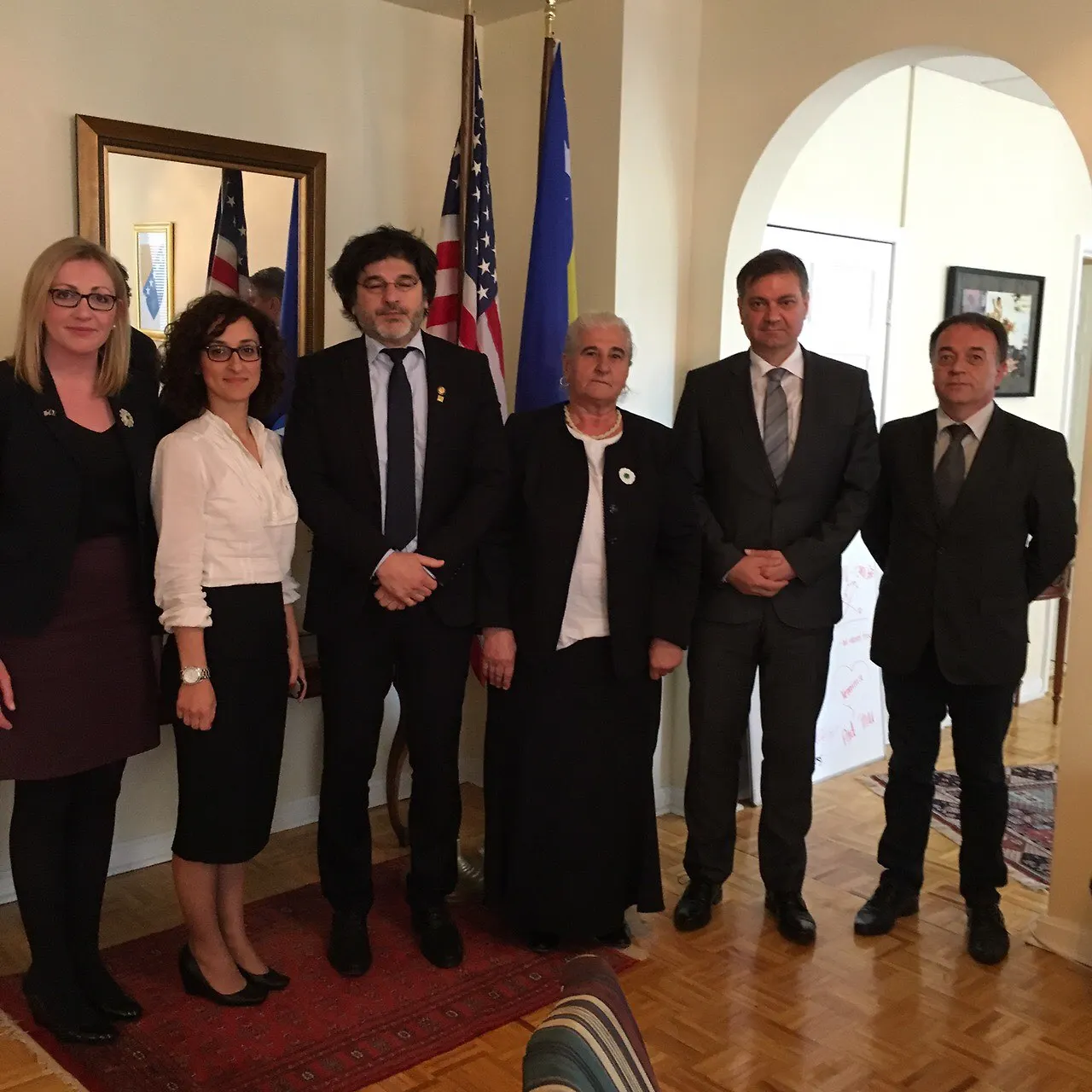 Predsjedavajući Zvizdić s predstavnicima udruženja žrtava genocida u Washingtonu