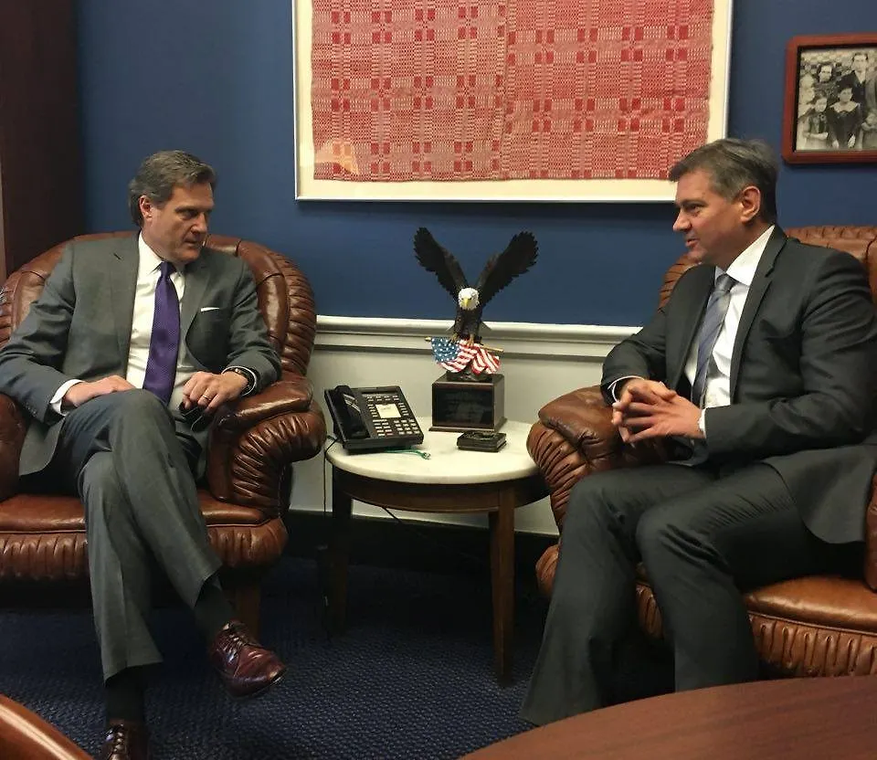 Chairman Zvizdić with Congressman Turner and Senator Cardin