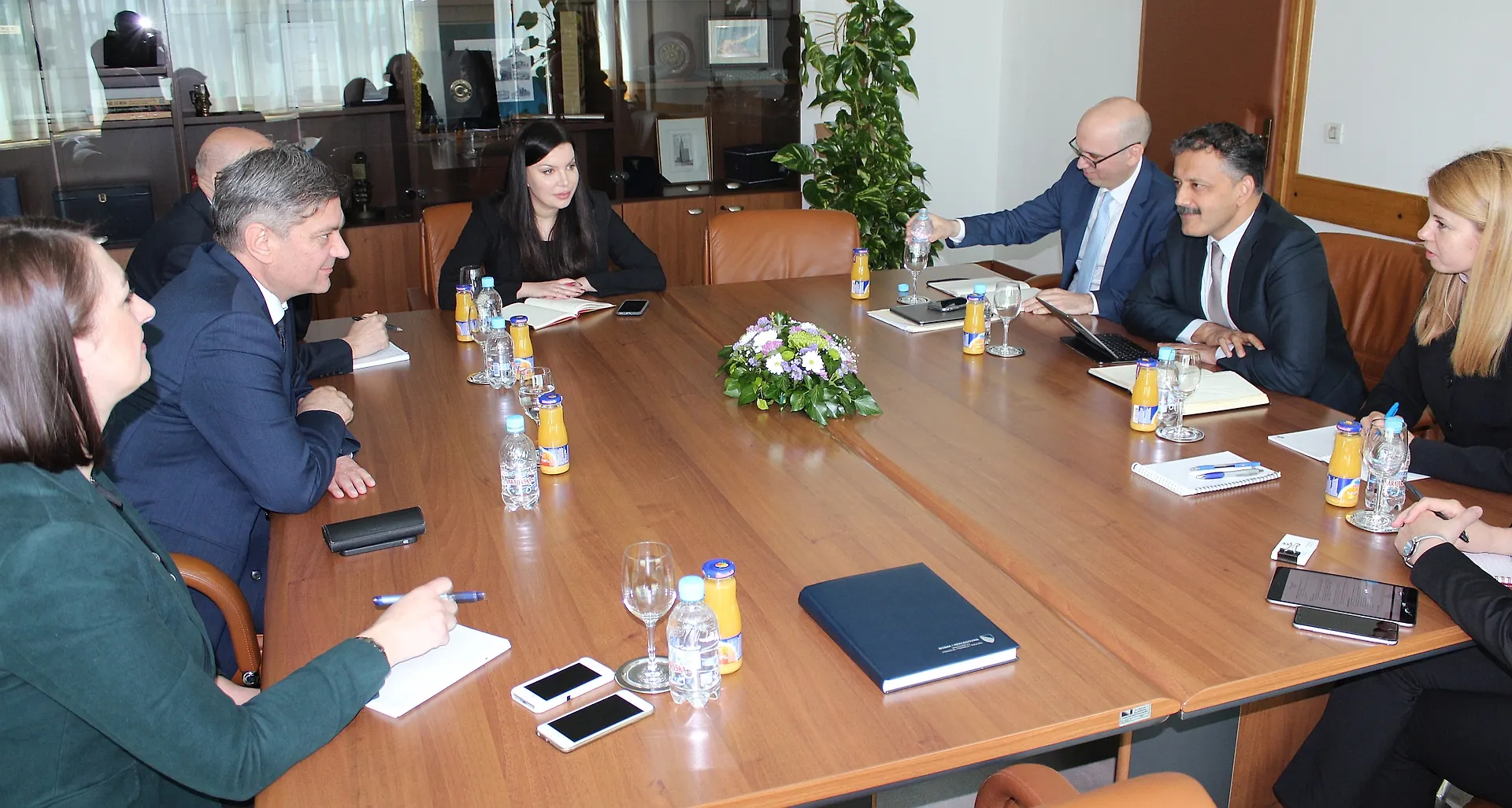 Predsjedatelj  Zvizdić s izaslanstvom MMF-a