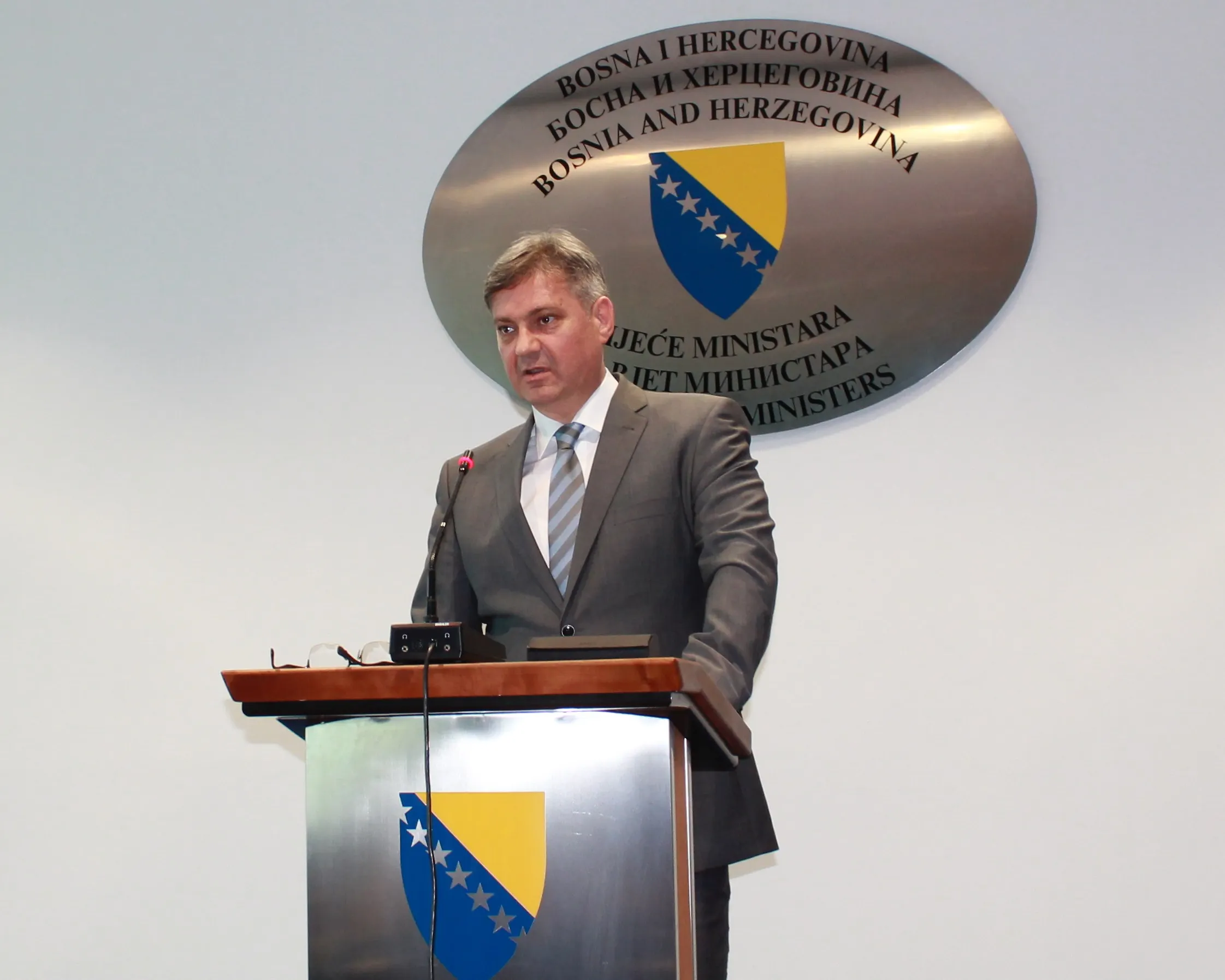 Konferencija za novinare predsjedatelja Zvizdića (AUDIO)