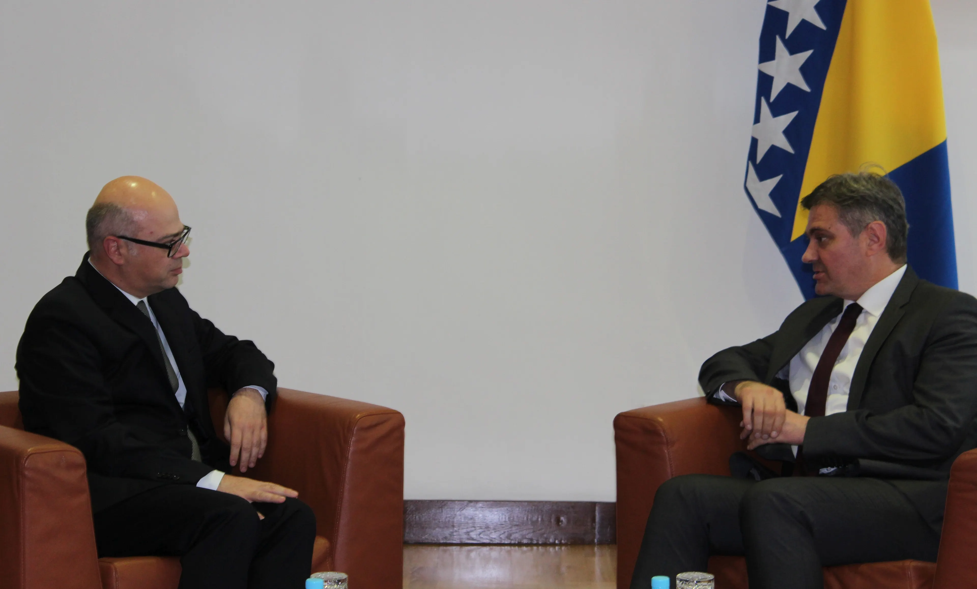 Zvizdić and Turkish Ambassador Erginay in Meeting: BIH Supports Turkey
 in Fight against Terrorism
