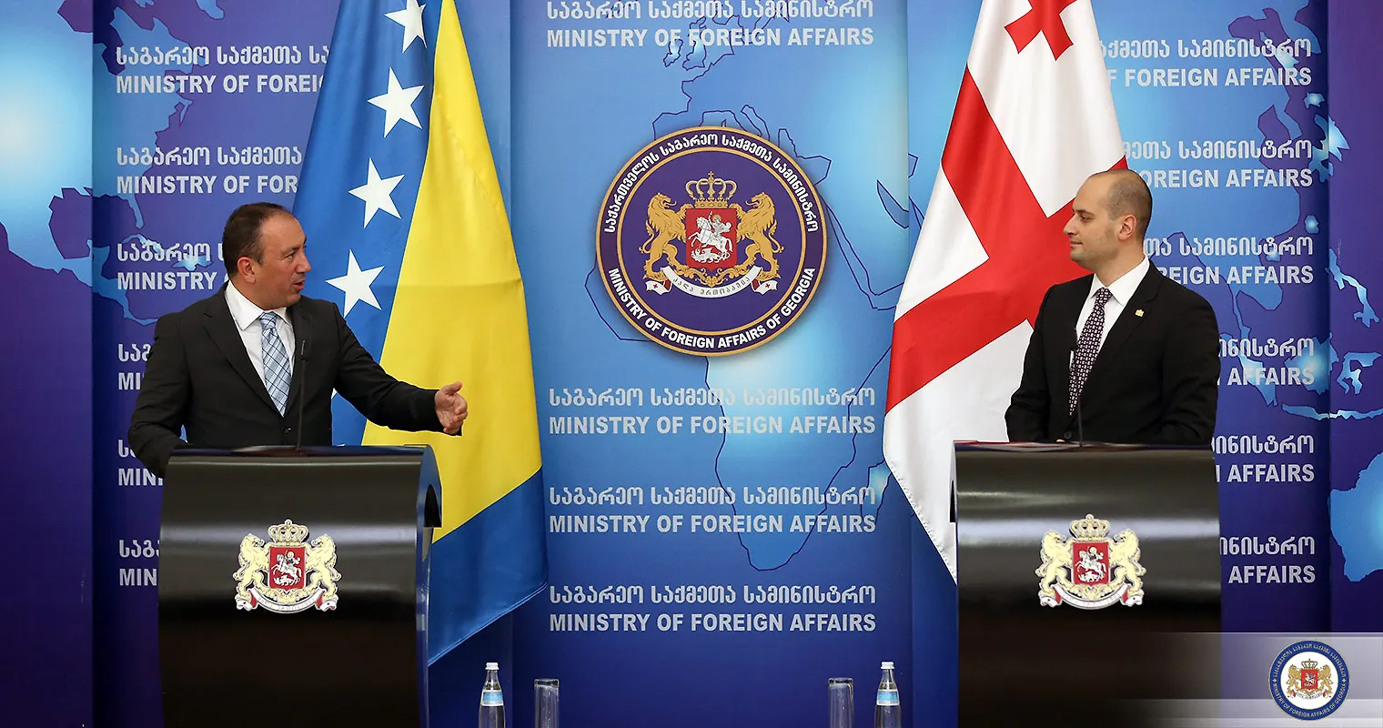 Ministar Crnadak susreo se sa ministrom vanjskih poslova Gruzije 