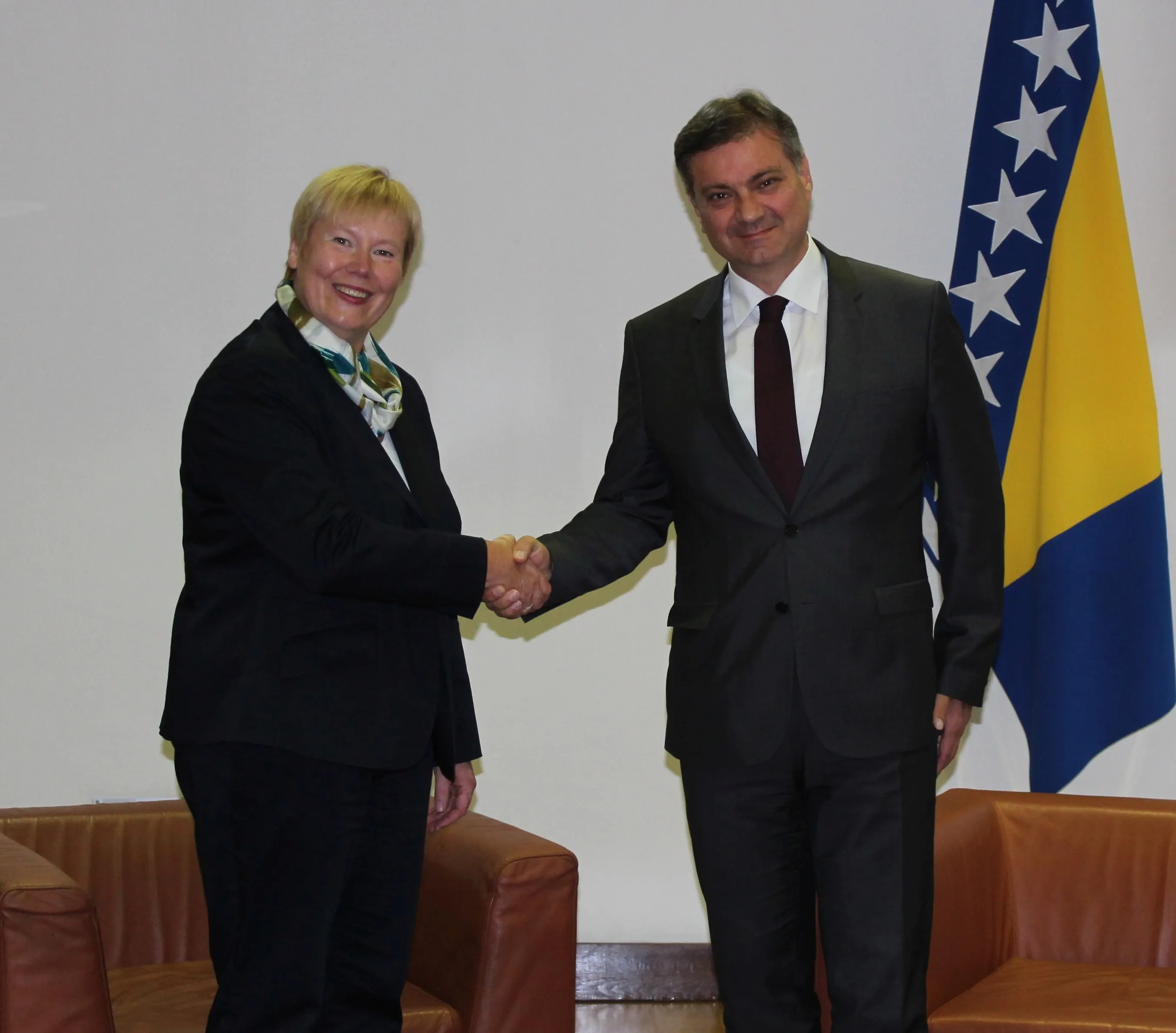 Predsjedavajući Zvizdić primio ambasadore SR Njemačke i Kraljevine Švedske