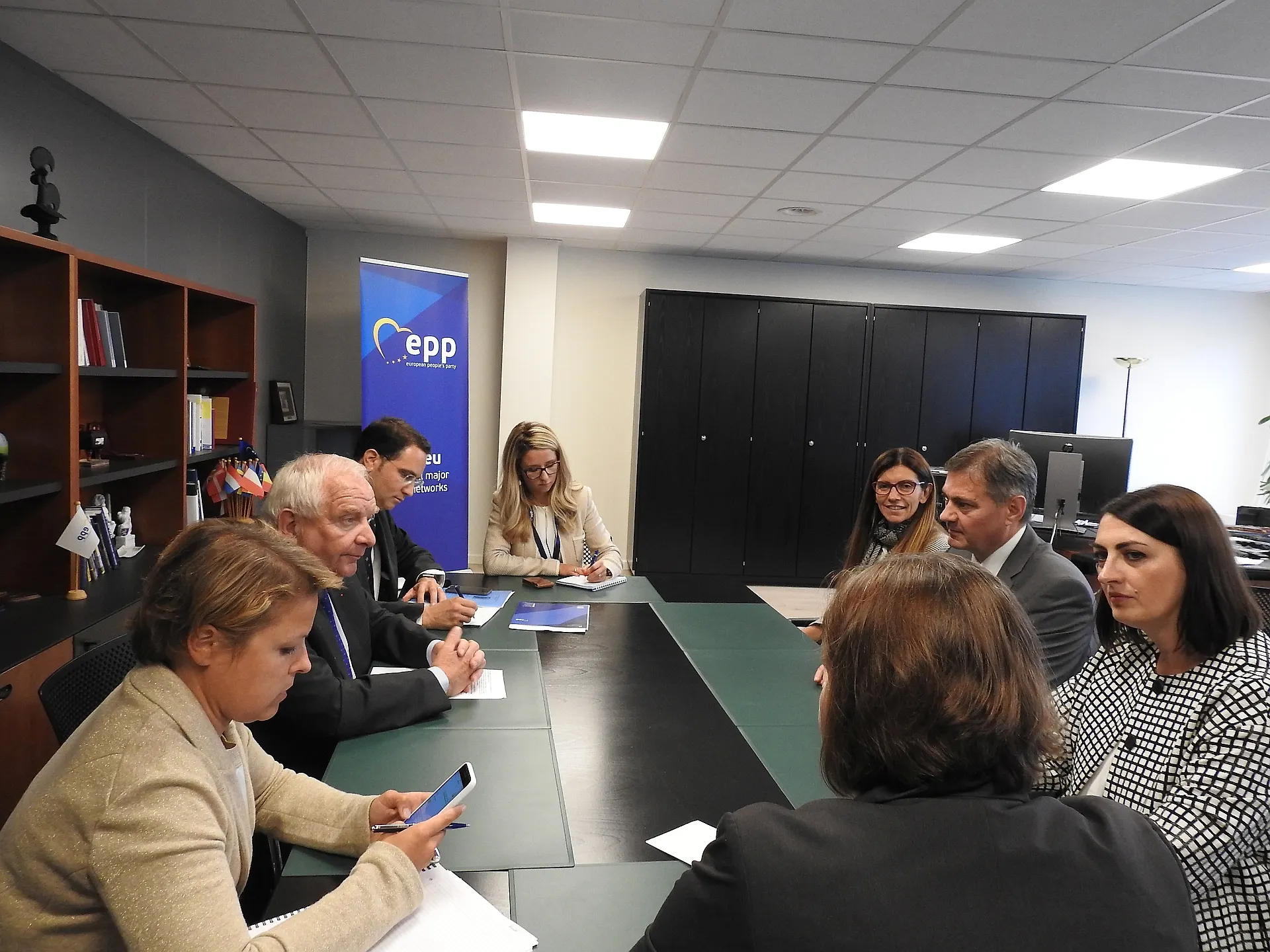 Chairman Zvizdič with President of the European People’s Party