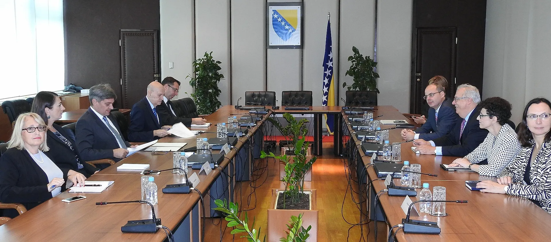 Chairman Zvizdić with IFC Director

