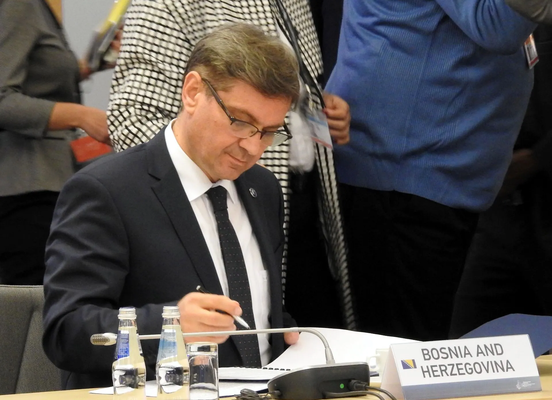 Обраћање предсједавајућег Звиздића на Петом самиту 16 премијера земаља централне и источне Европе са премијером НР Кине (16+1)