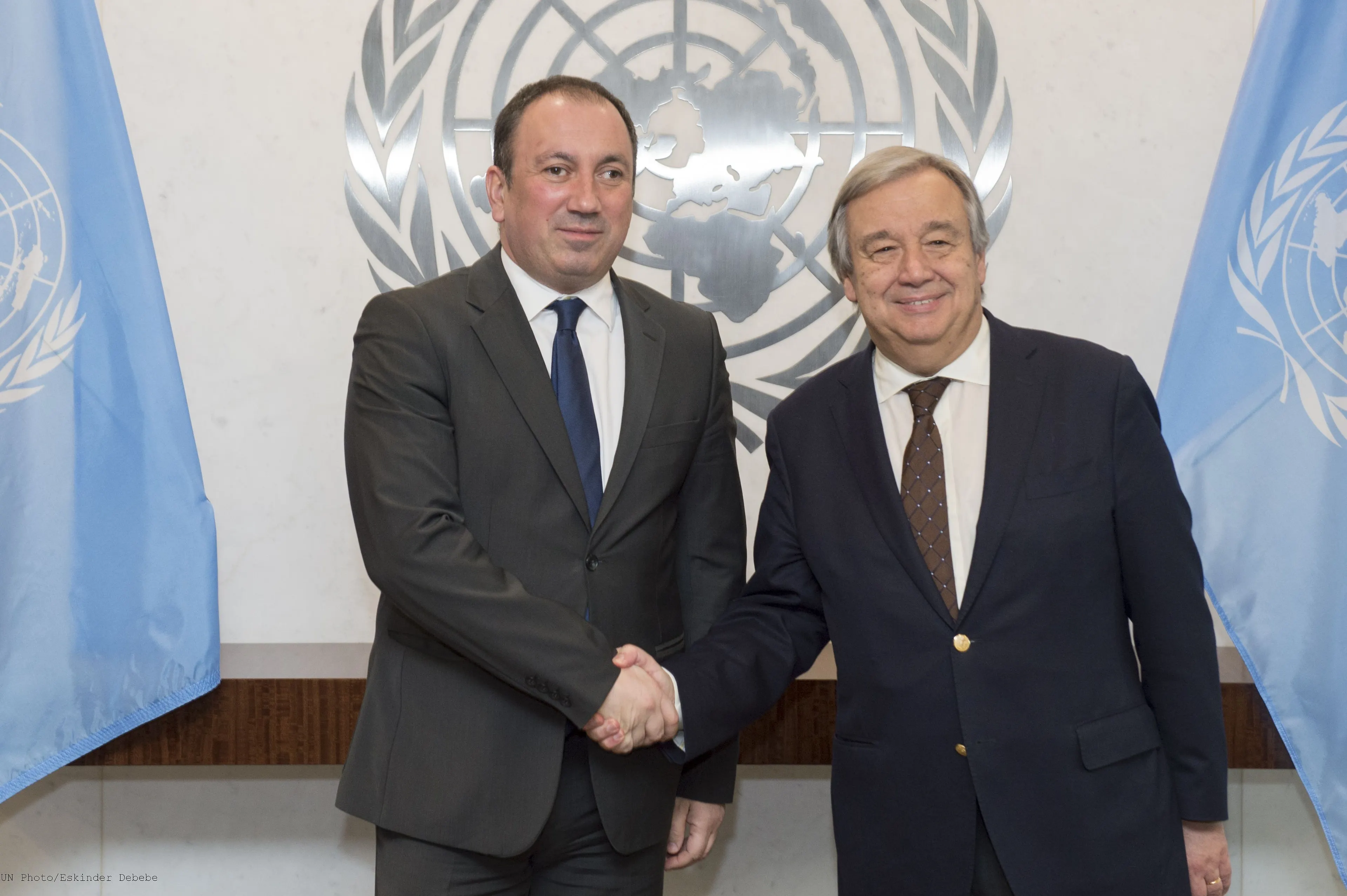 Министар Црнадак се састао са генералним секретаром УН-a Гутерешом