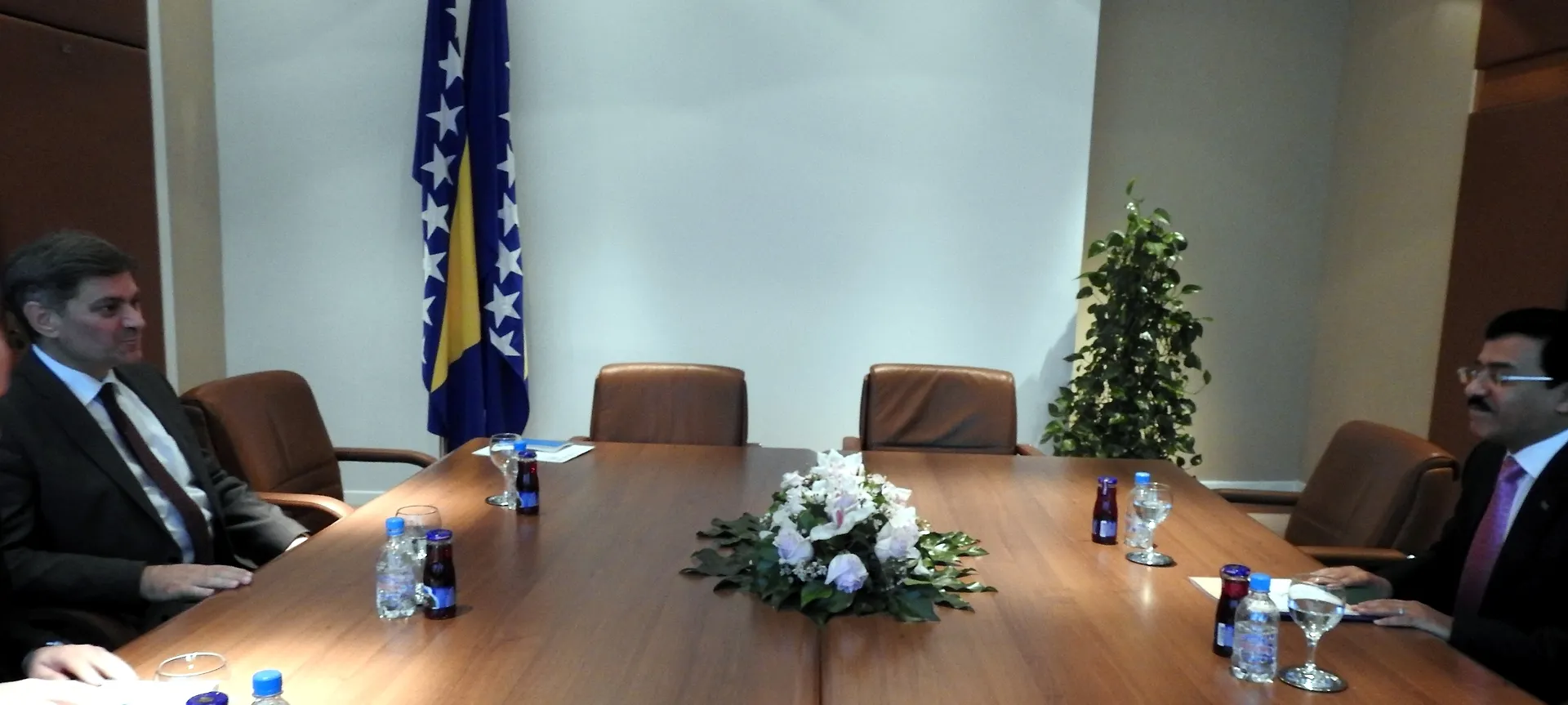Chairman Zvizdić with Ambassador of the Kingdom of Saudi Arabia in BIH