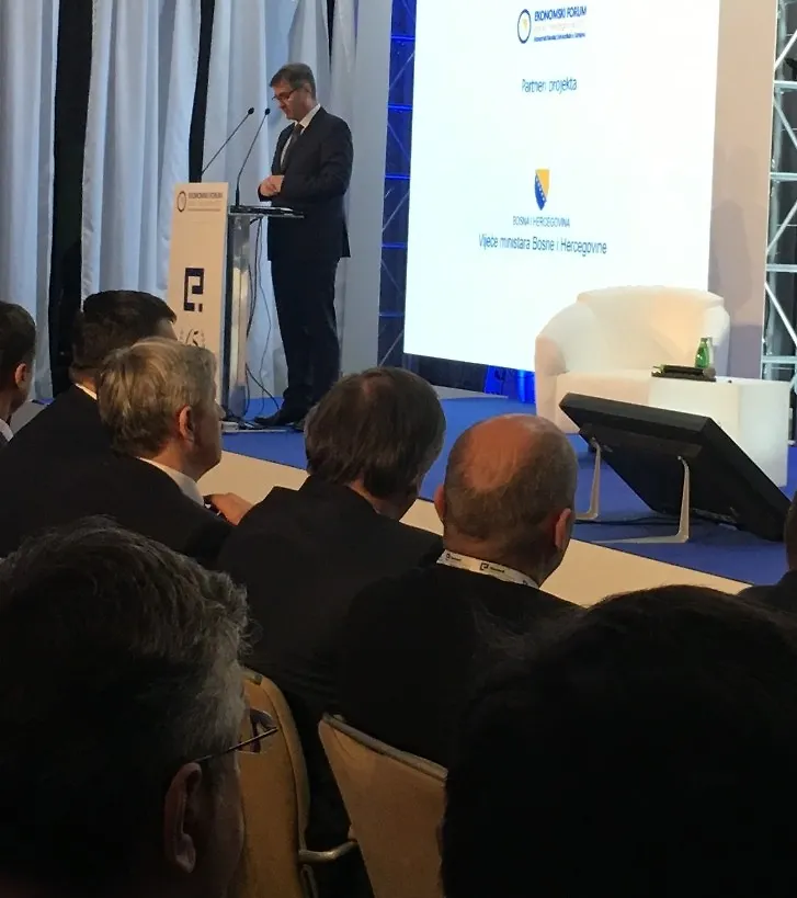 Obraćanje predsjedavajućeg Zvizdića na konferenciji u organizaciji Ekonomskog fakulteta Univerziteta u Sarajevu