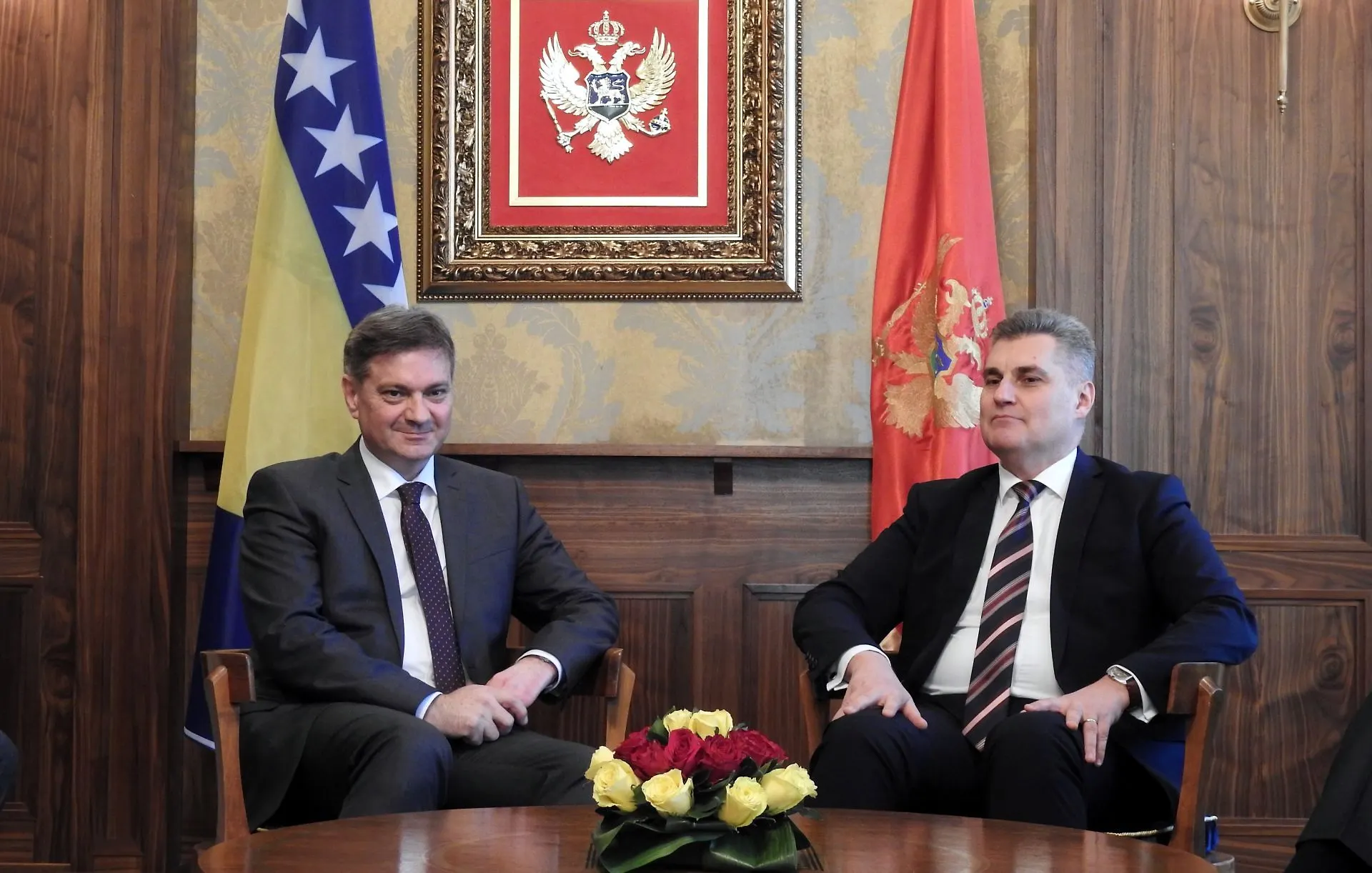 Predsjedavajući Zvizdić u Podgorici s Brajovićem i Vujanovićem