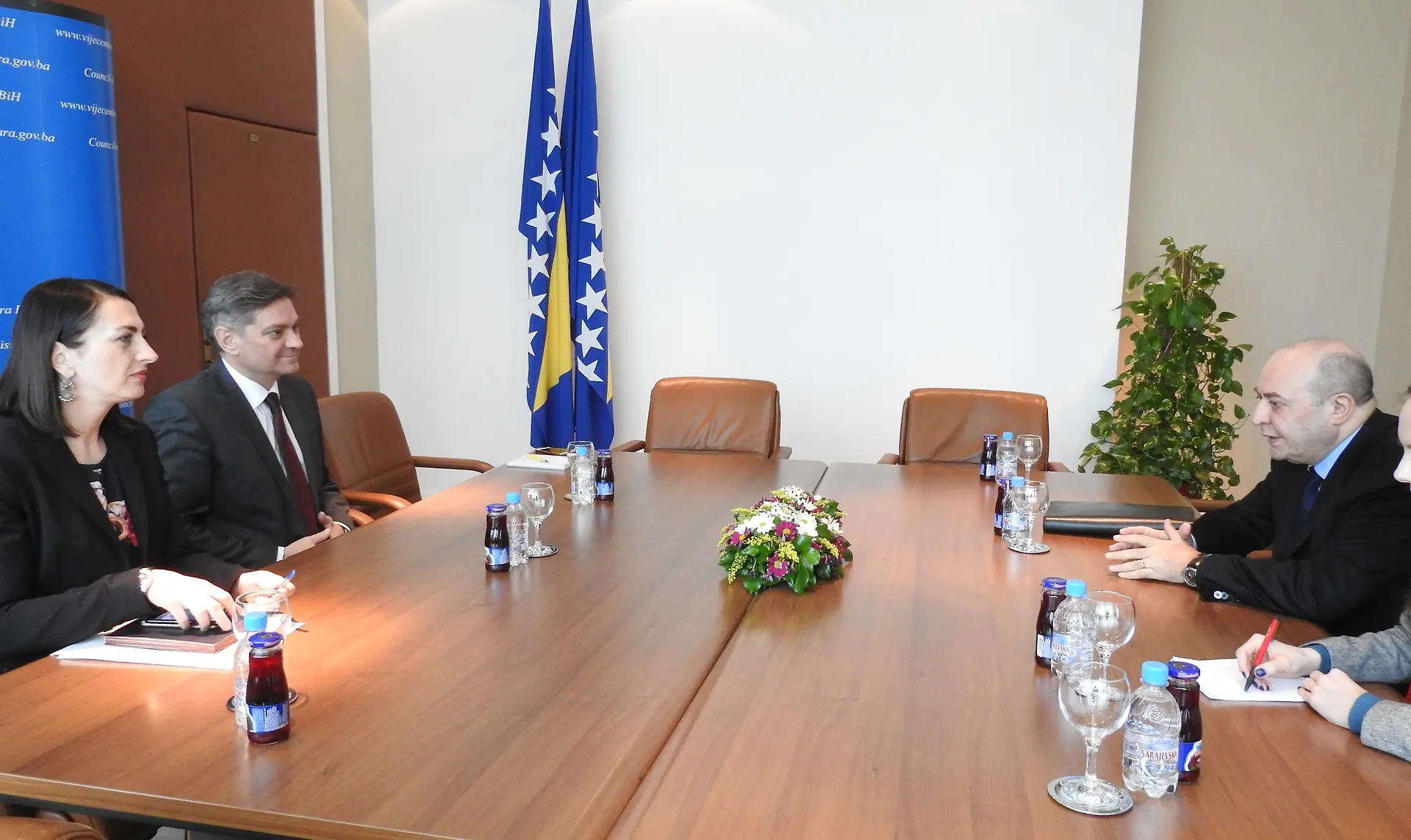 Predsjedatelj Zvizdić s veleposlanikom Azerbejdžana