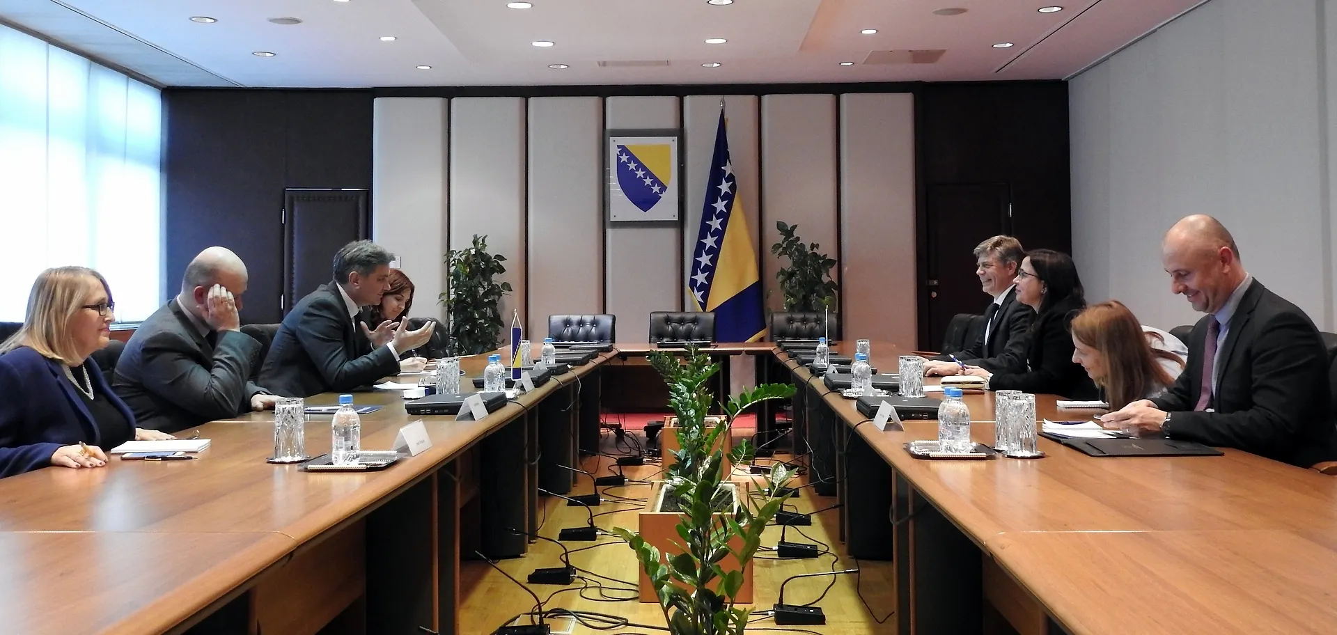 Predsjedatelj Zvizdić s direktoricom Calavera