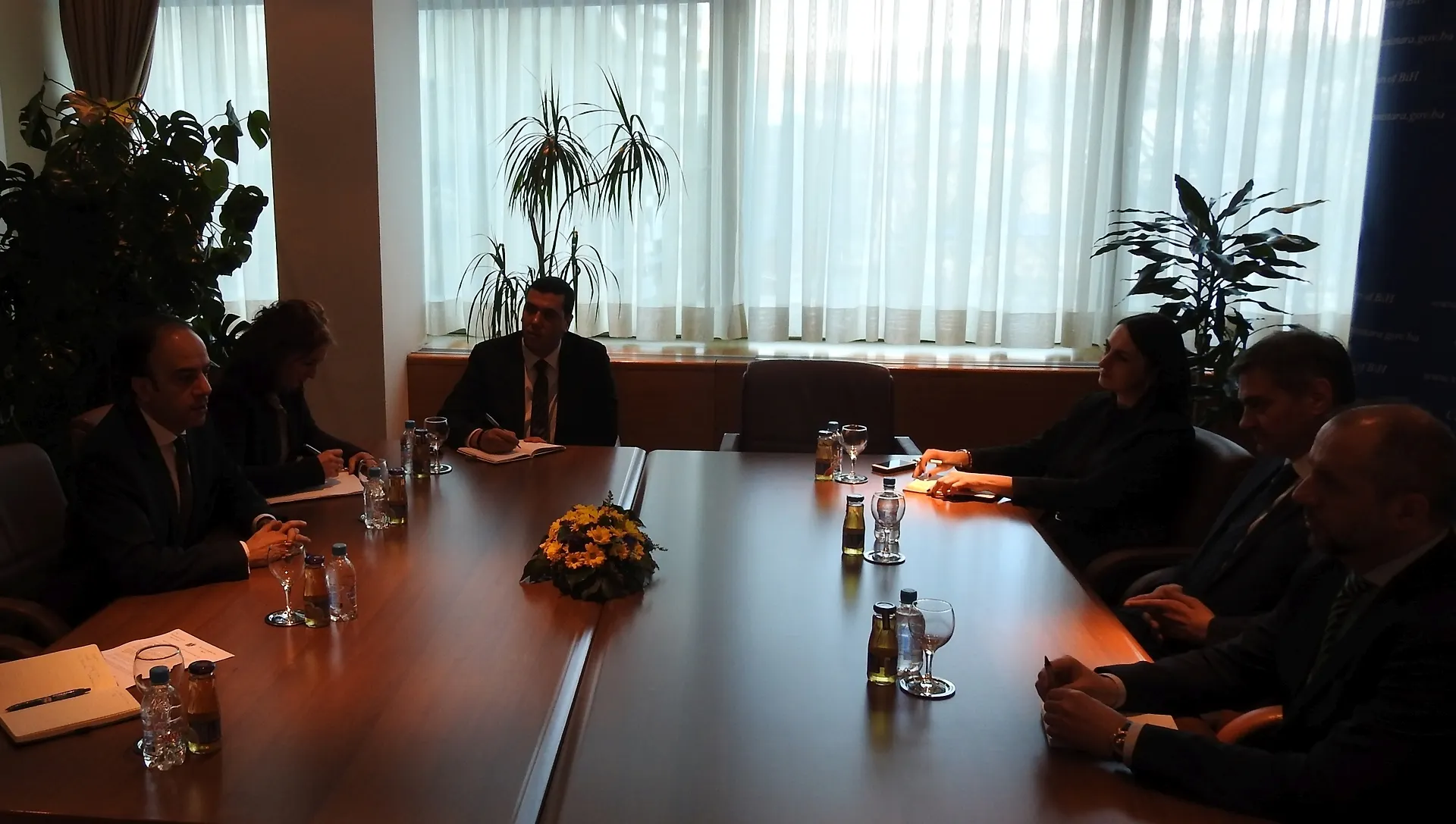 Predsjedatelj Zvizdić s veleposlanicima Egipta i Finske