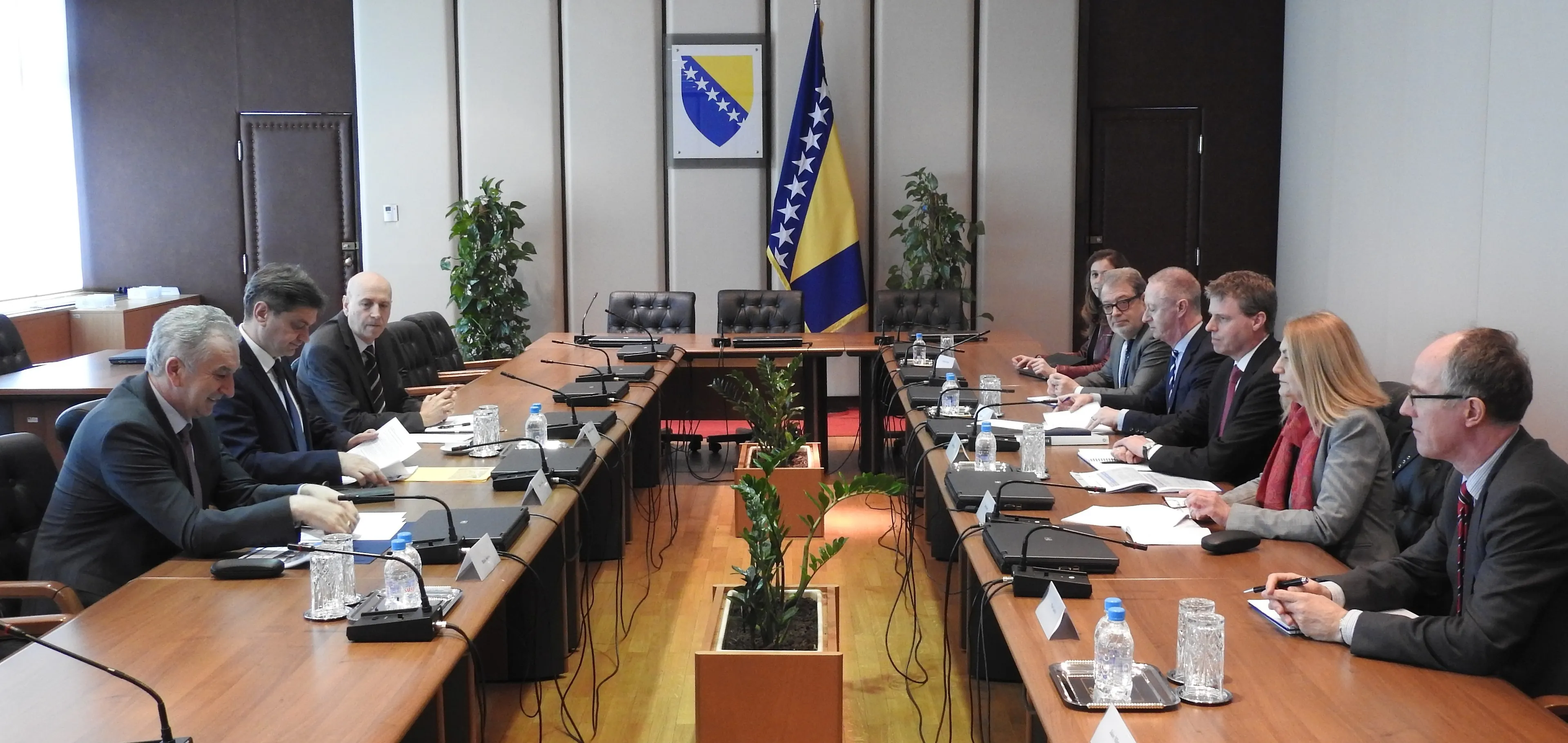 Predsjedavajući Zvizdić i ministar Šarović  razgovarali s delegacijom EBRD-a 