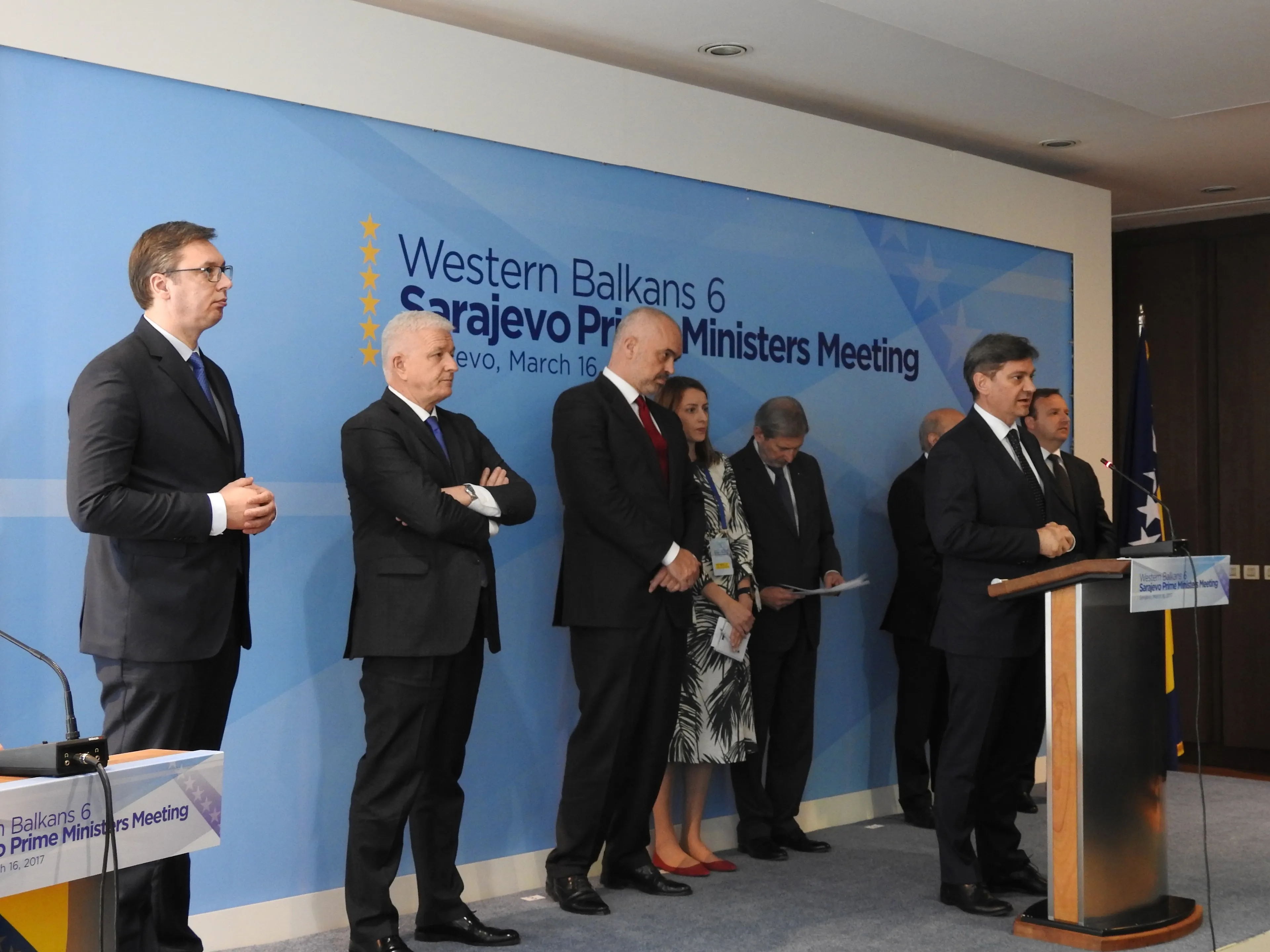 Izjave za medije nakon Sastanka premijera Zapadnog Balkana u Sarajevu (AUDIO)