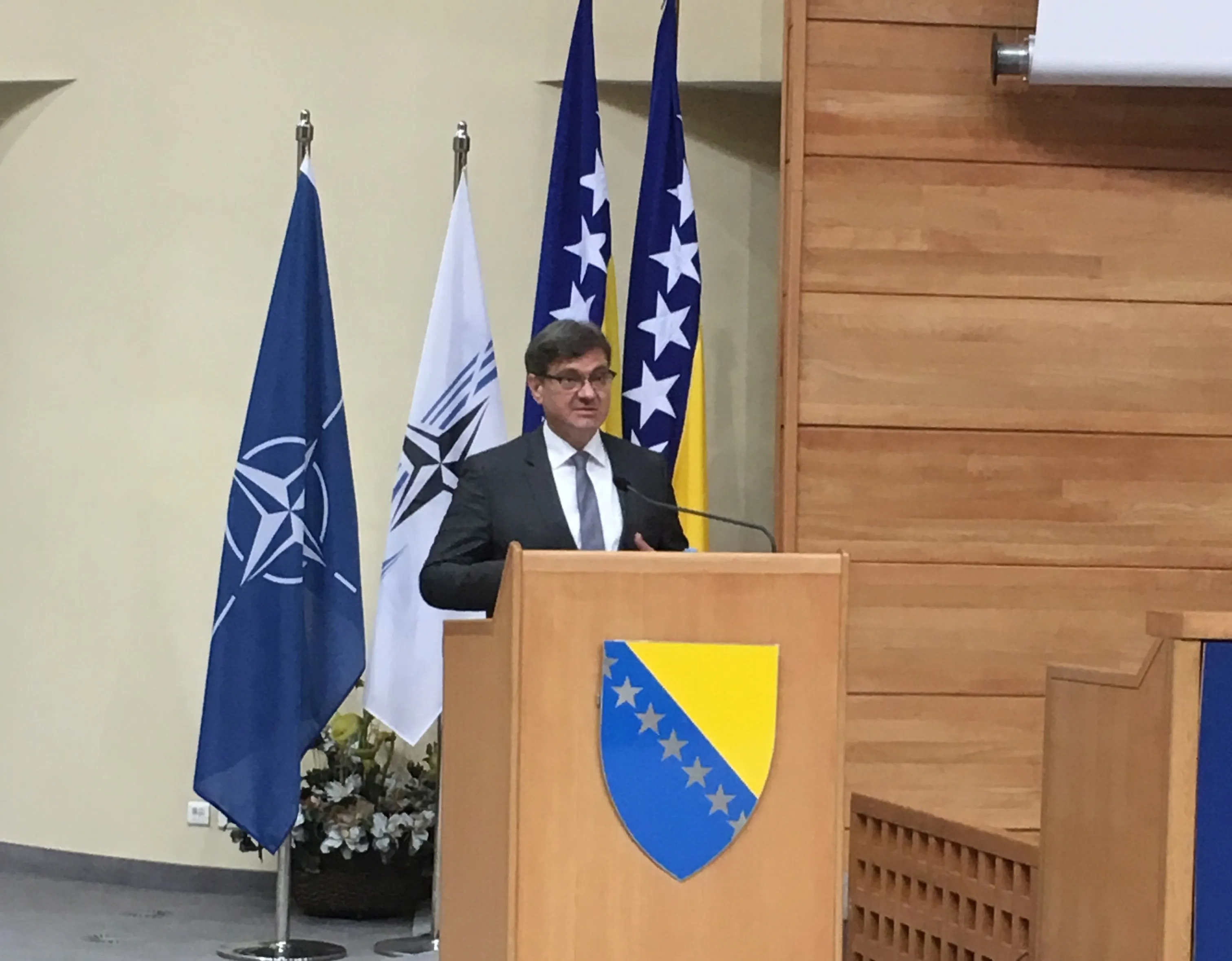 Обраћање предсједавајућег Звиздића на Rose-Roth семинару Парламентарне скупштине НАТО-а