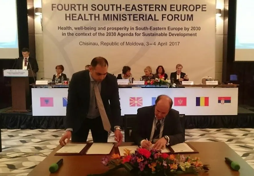 Ministar Adil Osmanović potpisao Kišnjevsku povelju - Cilj dalje jačanje regionalne saradnje u javnom zdravlju

