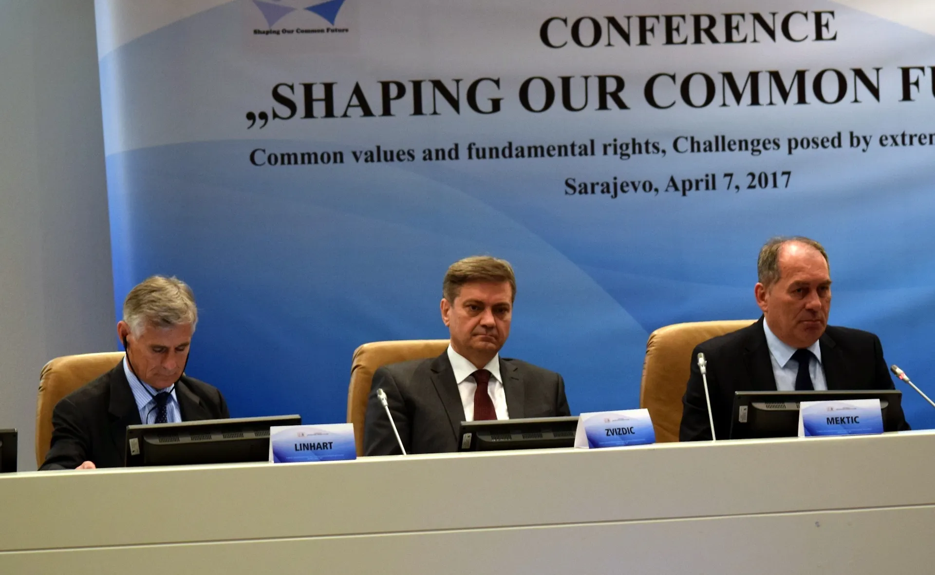 Obraćanje predsjedavajućeg Zvizdića na Konferenciji „Oblikovanje naše zajedničke budućnosti“