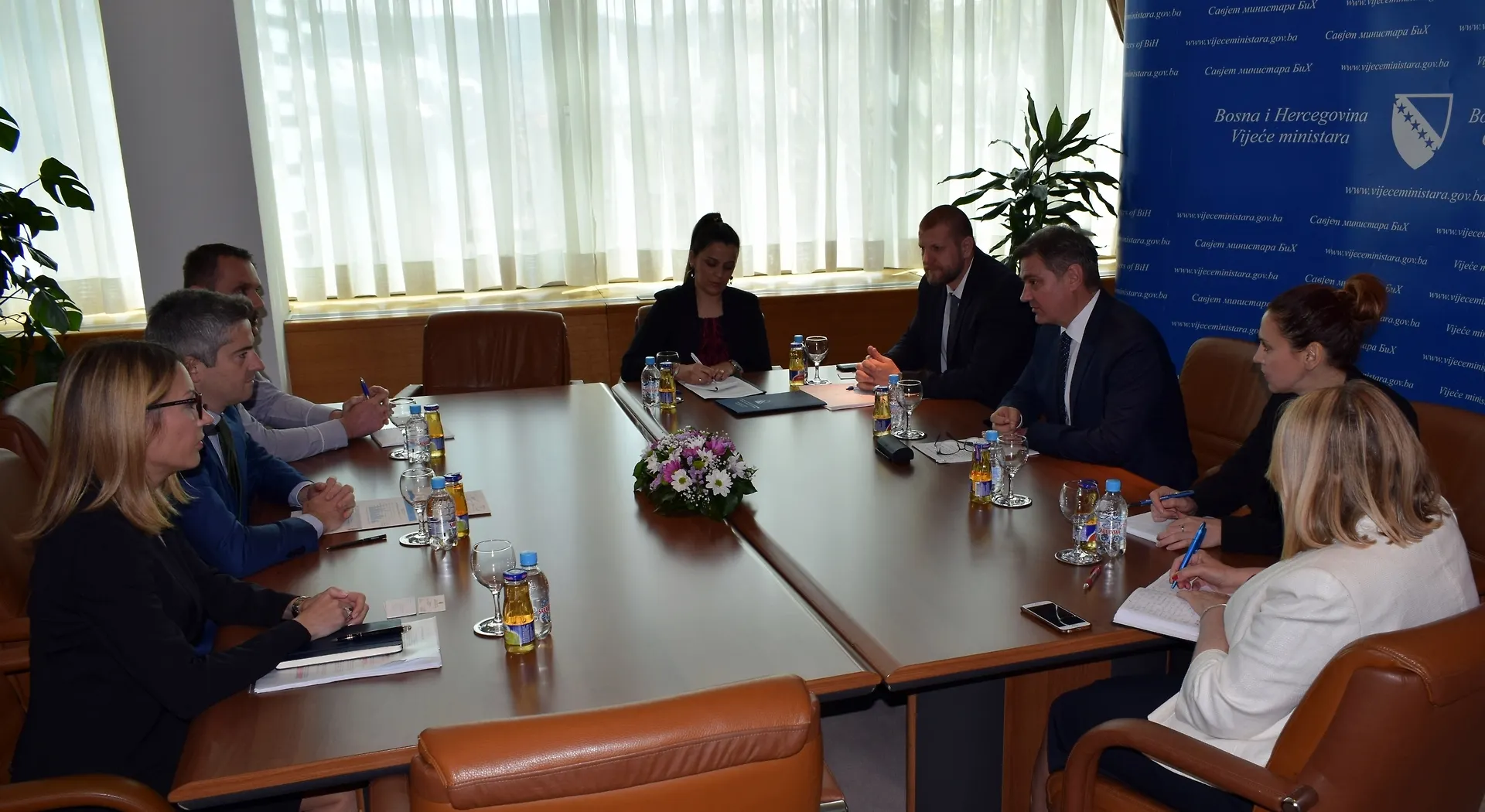 Јуско и Звиздић са представницима EIB-a