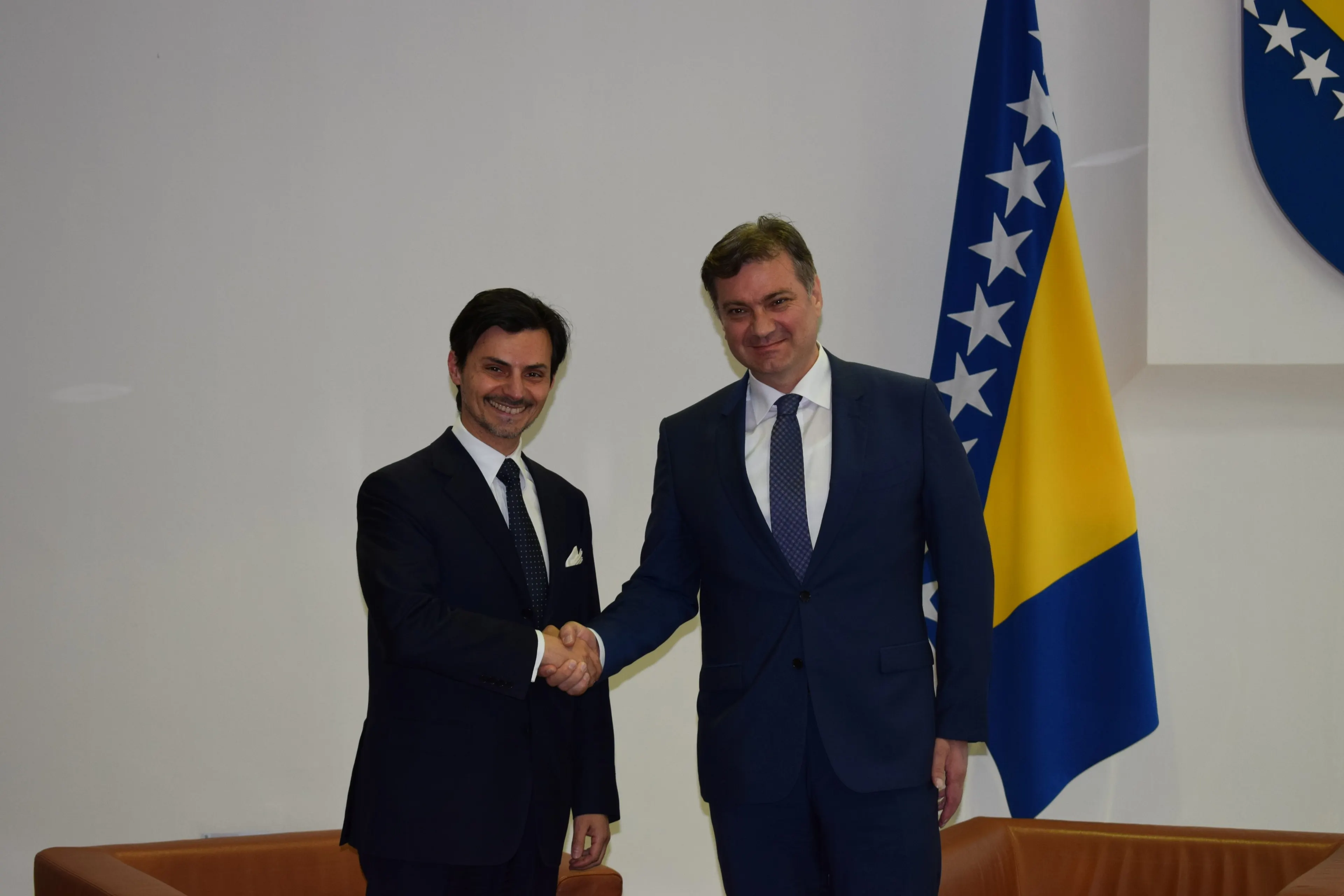 Predsjedatelj Zvizdić razgovarao s veleposlanicima Italije i Bugarske