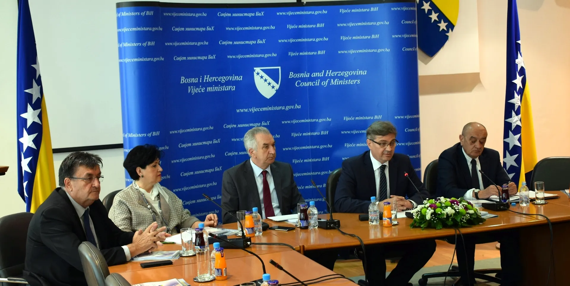 Konferencija za novinare u povodu druge godišnjice konstituiranja aktualnog saziva Vijeća ministara BiH (AUDIO)