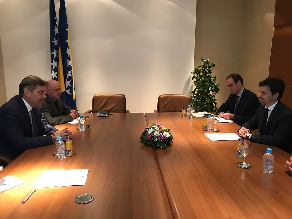 Predsjedavajući Zvizdić s ambasadorima Republike Italije i NR Kine