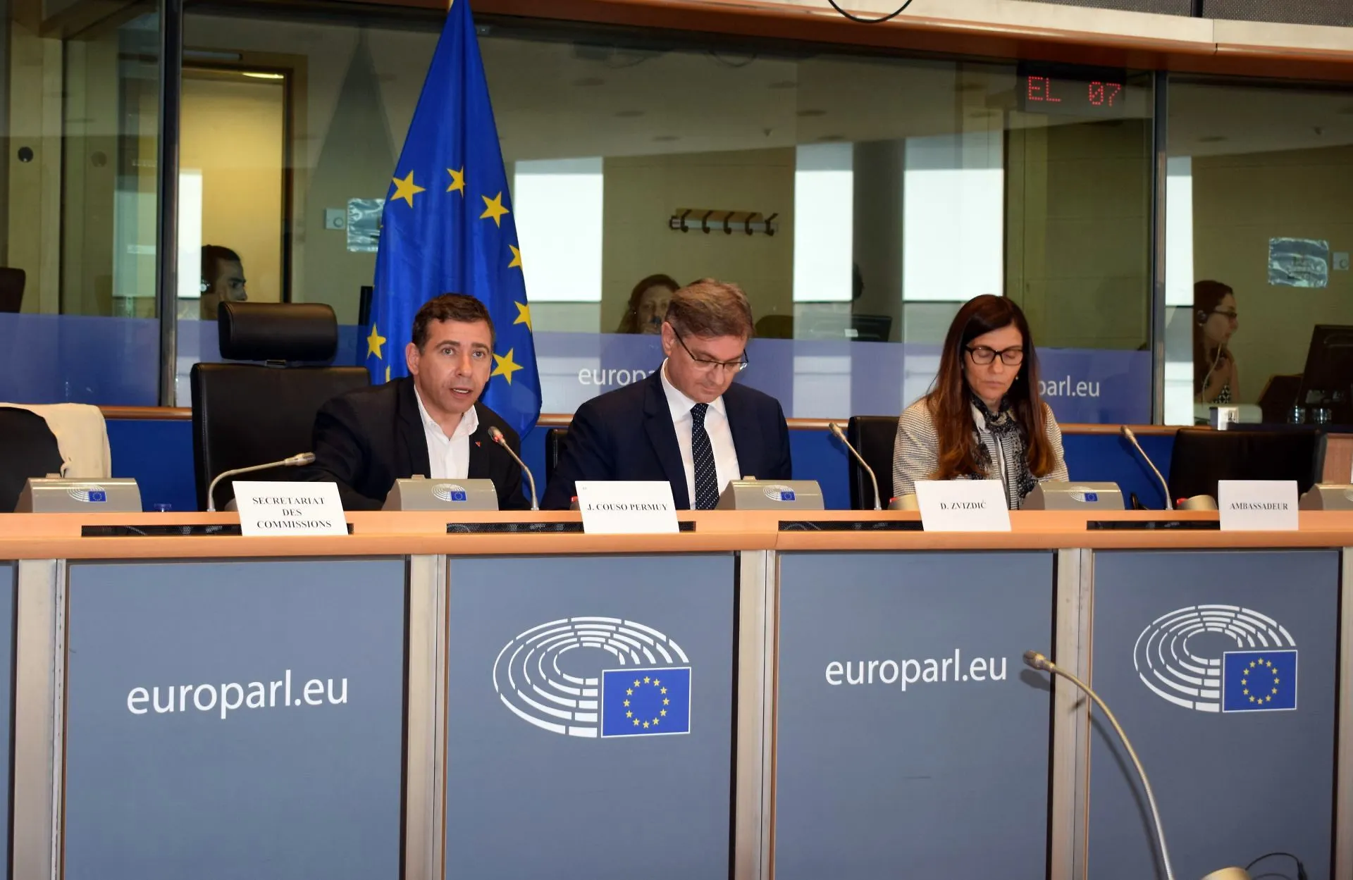 Oбраћање предсједавајућег Звиздићa АФЕТ-у 