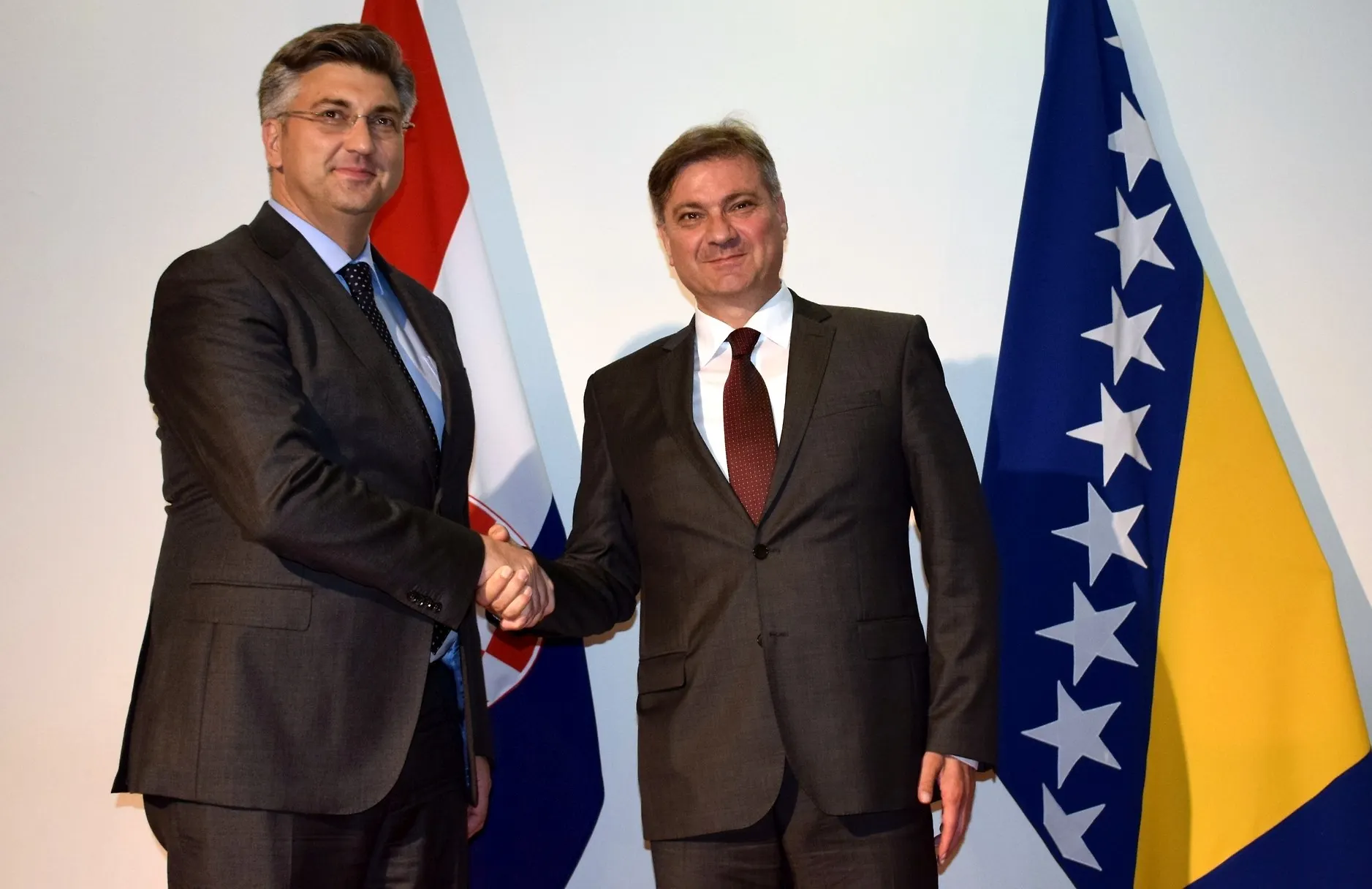 Predsjedatelj Zvizdić s premijerom Plenkovićem