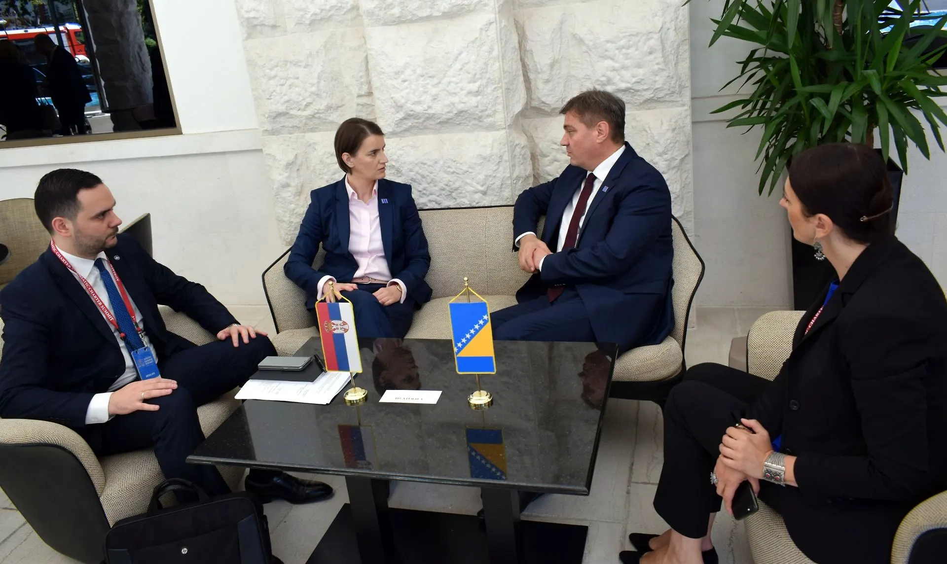 Zvizdić – Brnabić: Dobri odnosi BiH i Srbije ključ za napredak regije