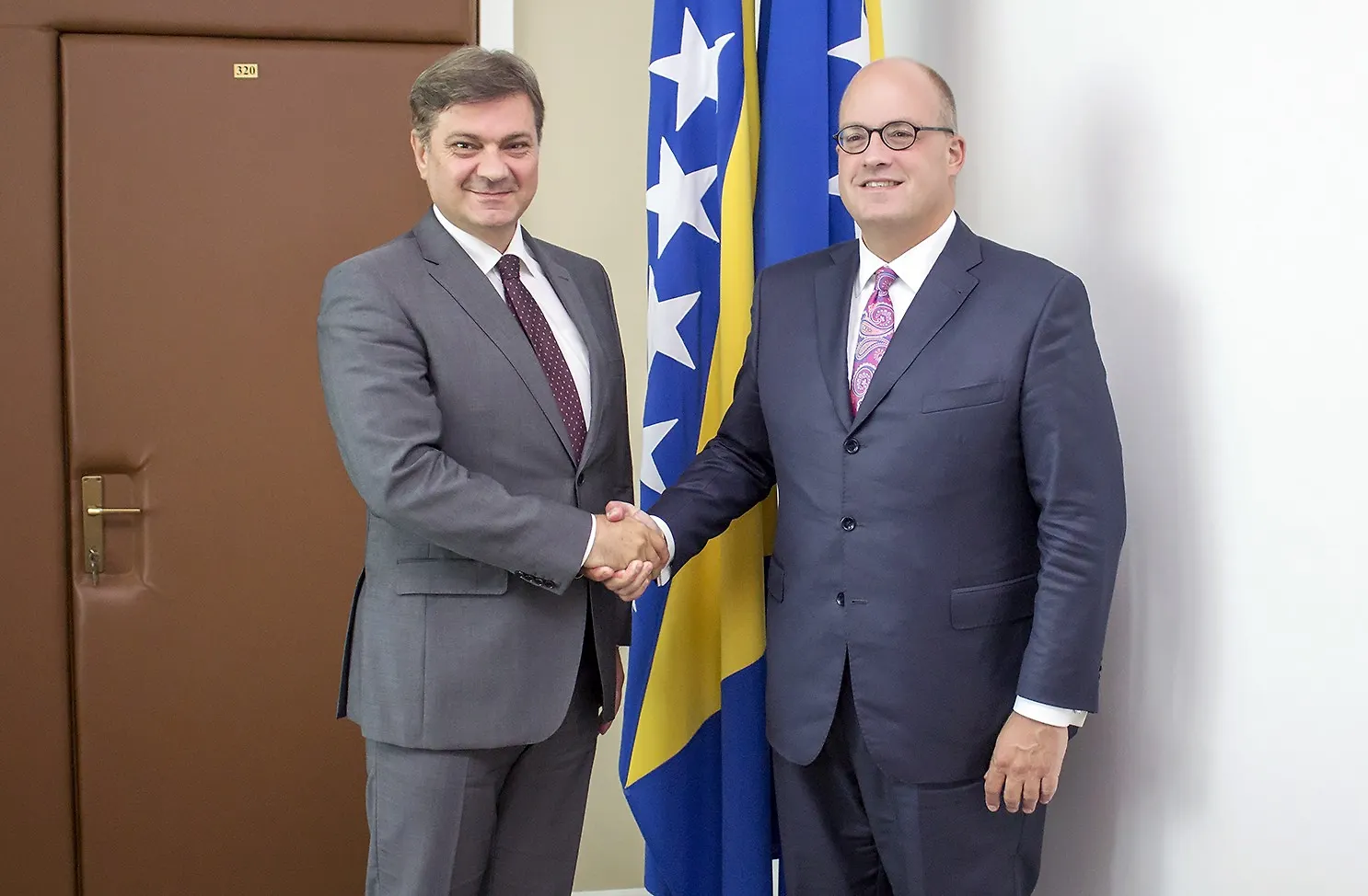 Predsjedavajući Zvizdić primio u oproštajnu posjetu ambasadora Mura