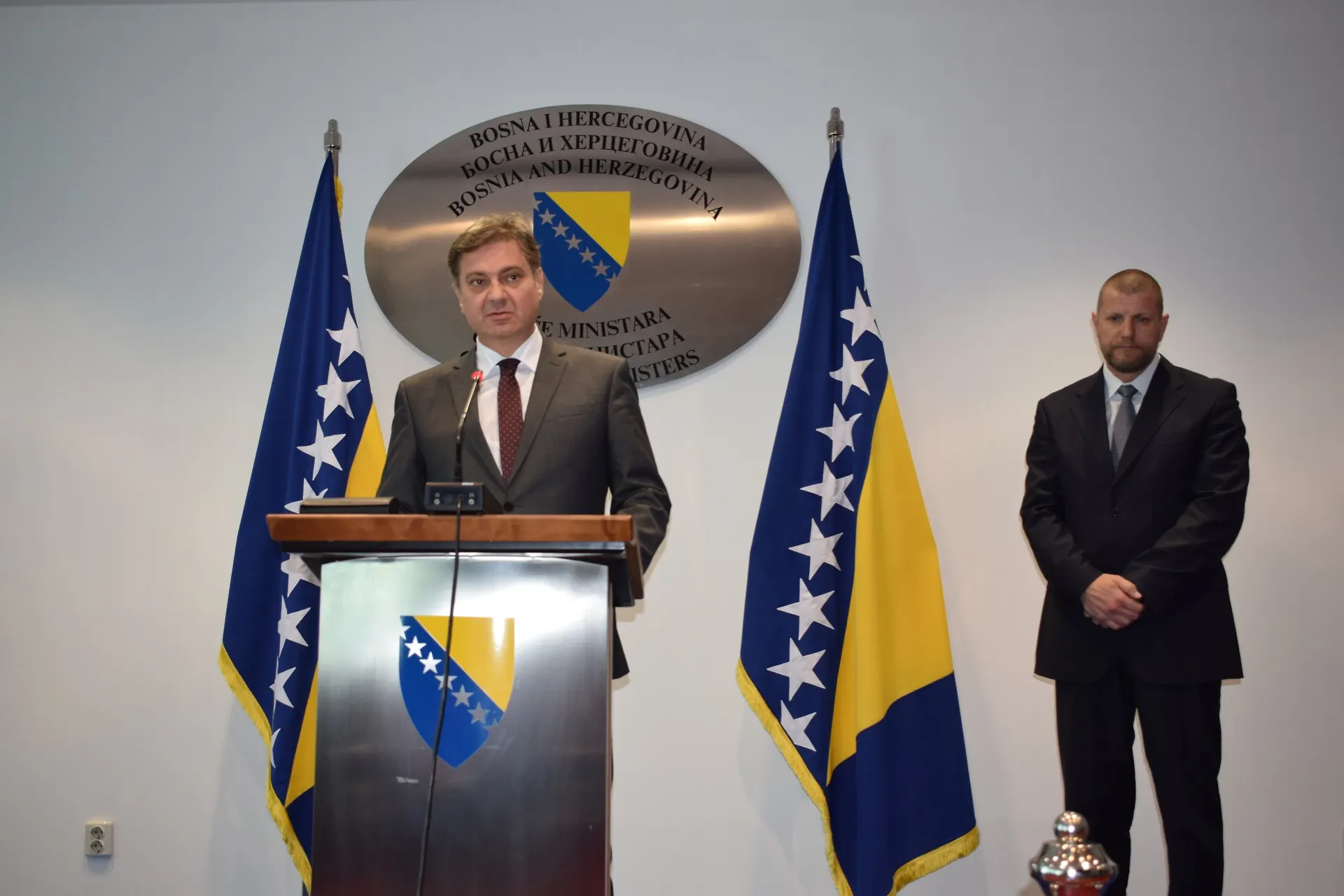 Konferencija za medije predsjedavajućeg Zvizdića i ministra Juske (AUDIO)