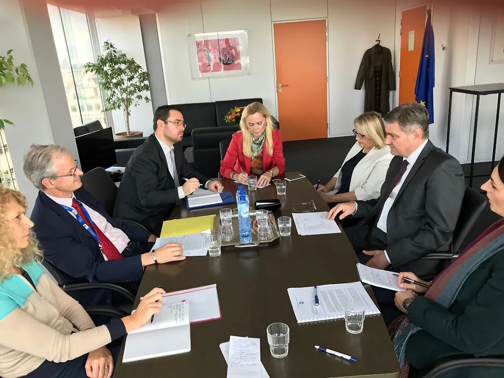 Chairman Zvizdić in Brussels with Director Danielsson