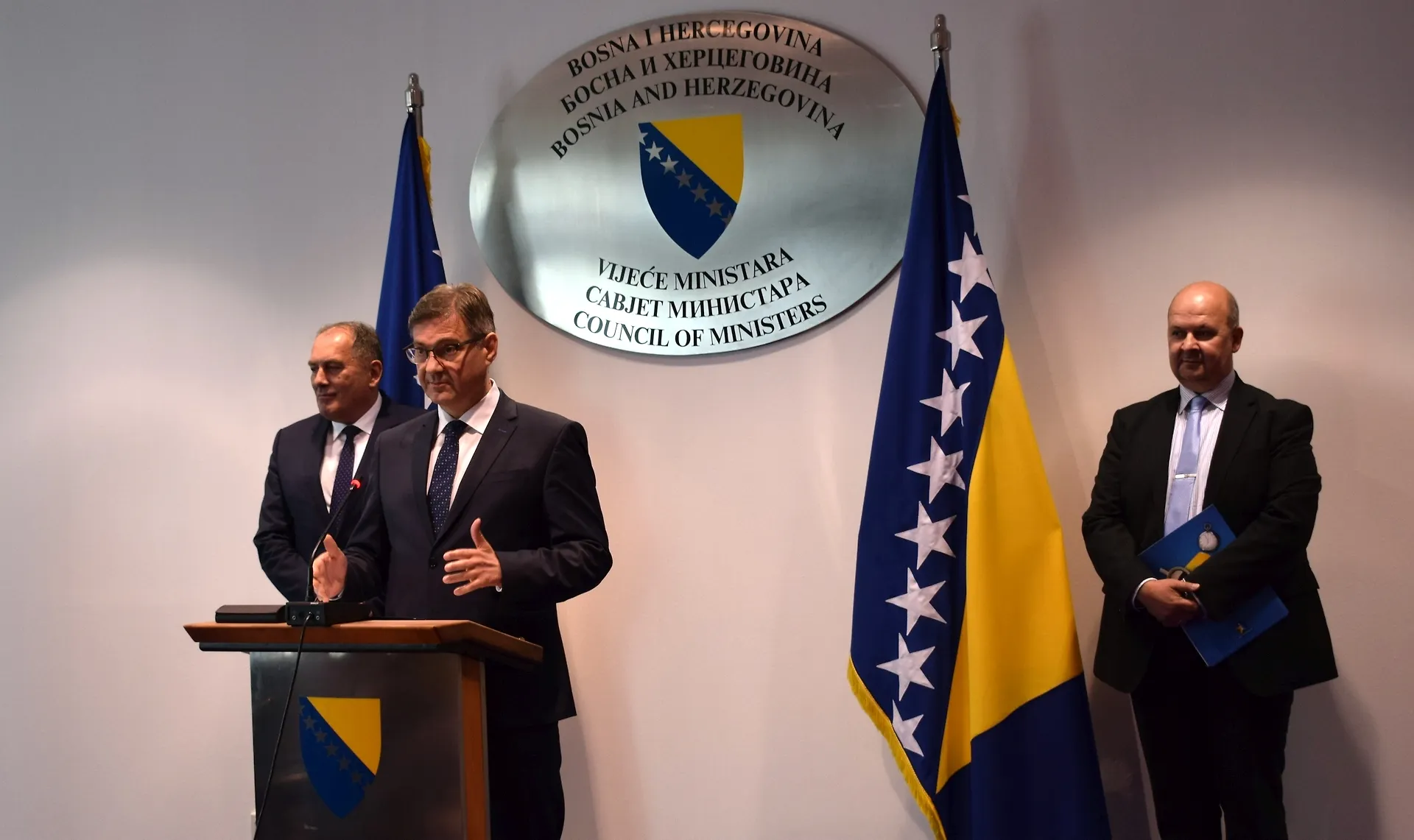 Konferencija za novinare predsjedavajućeg Zvizdića (AUDIO)