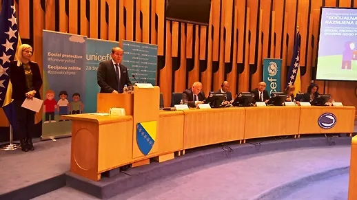 Ministar Osmanović otvorio konferenciju „Socijalna zaštita za djecu: Razmjena dobrih praksi“