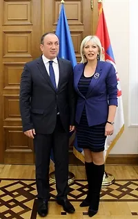 Ministar vanjskih poslova BiH Igor Crnadak sastao se sa ministricom za evropske integracije Srbije Jadrankom Joksimović