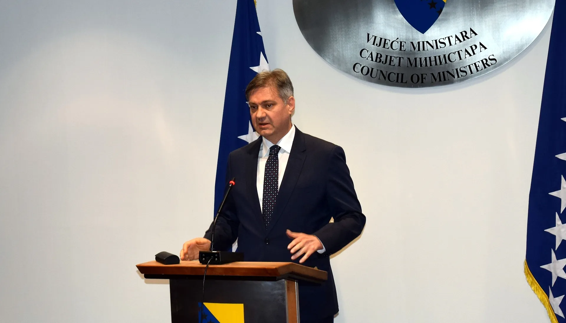 Konferencija za medije predsjedatelja Zvizdića po povratku iz Bruxellesa   (AUDIO)