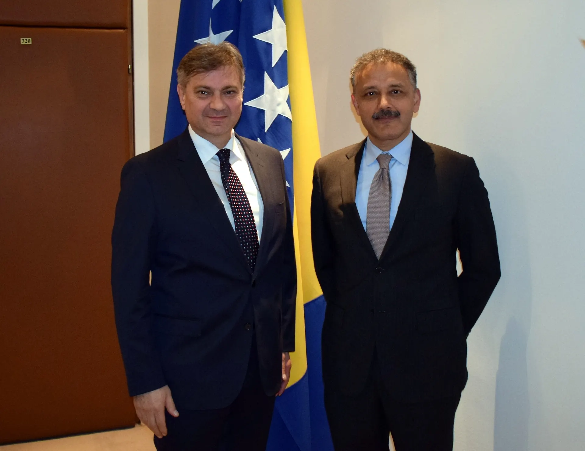 Predsjedatelj Zvizdić sa šefom Misije MMF-a u BiH Nadeemom Ilahijem