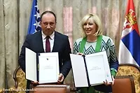 Ministar Crnadak u radnoj posjeti Republici Srbiji
