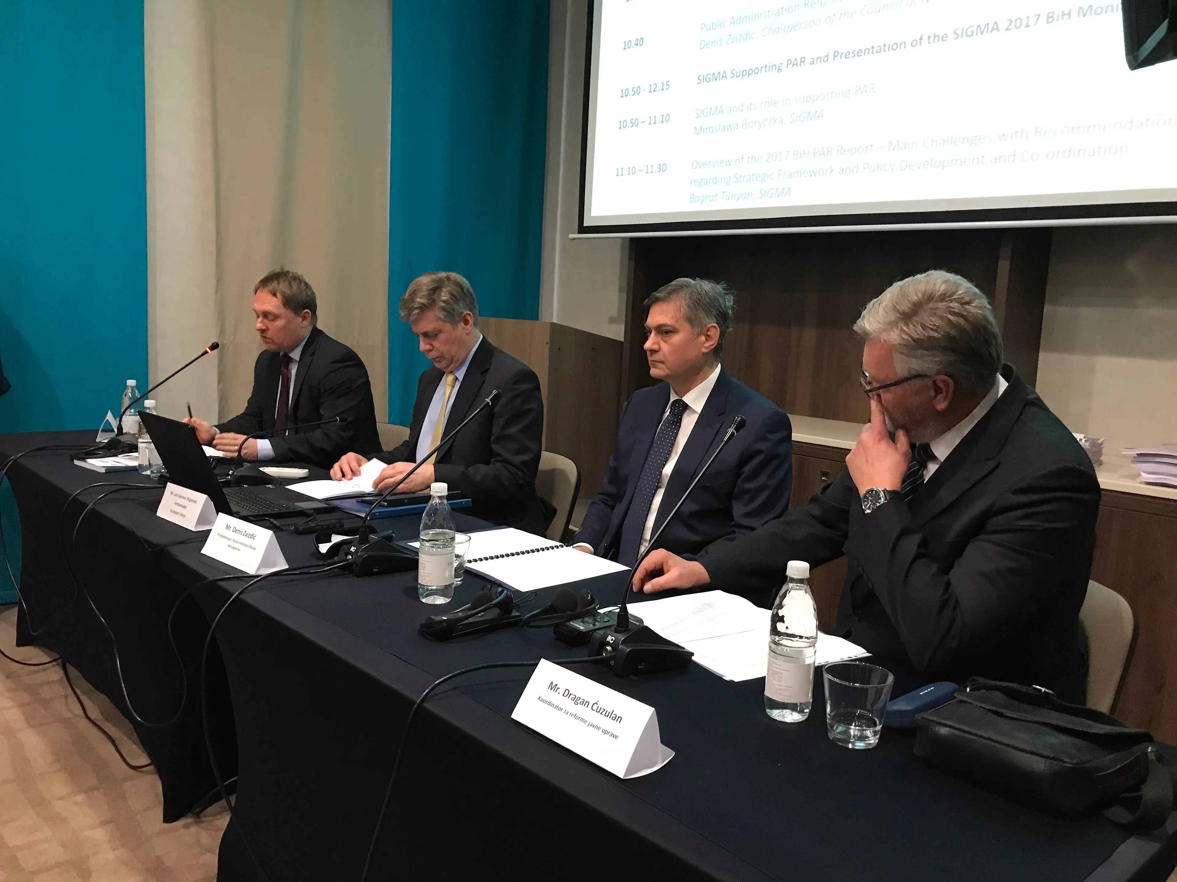 Obraćanje predsjedavajućeg Zvizdića na Konferenciji o izazovima reforme javne uprave 